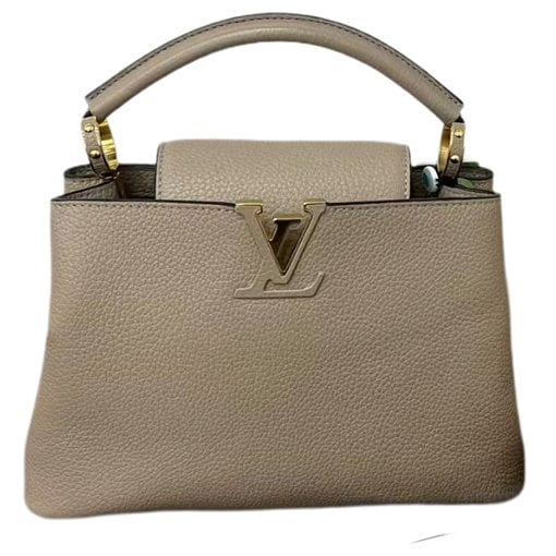 Capucines leather handbag