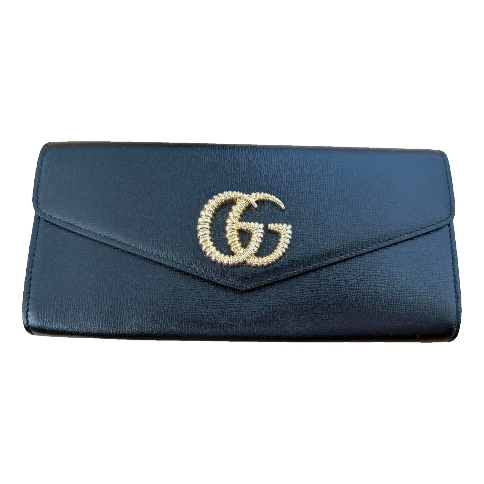 Marmont leather clutch bag