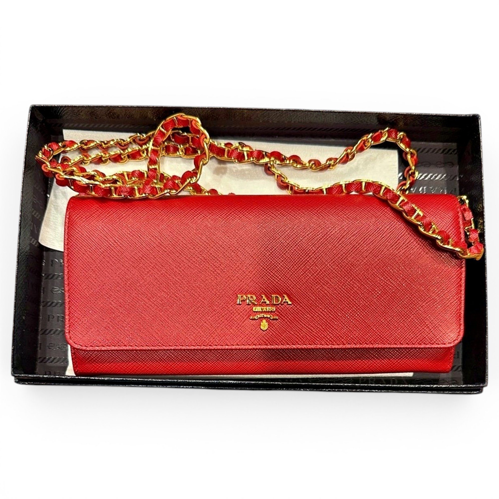 Leather crossbody bag