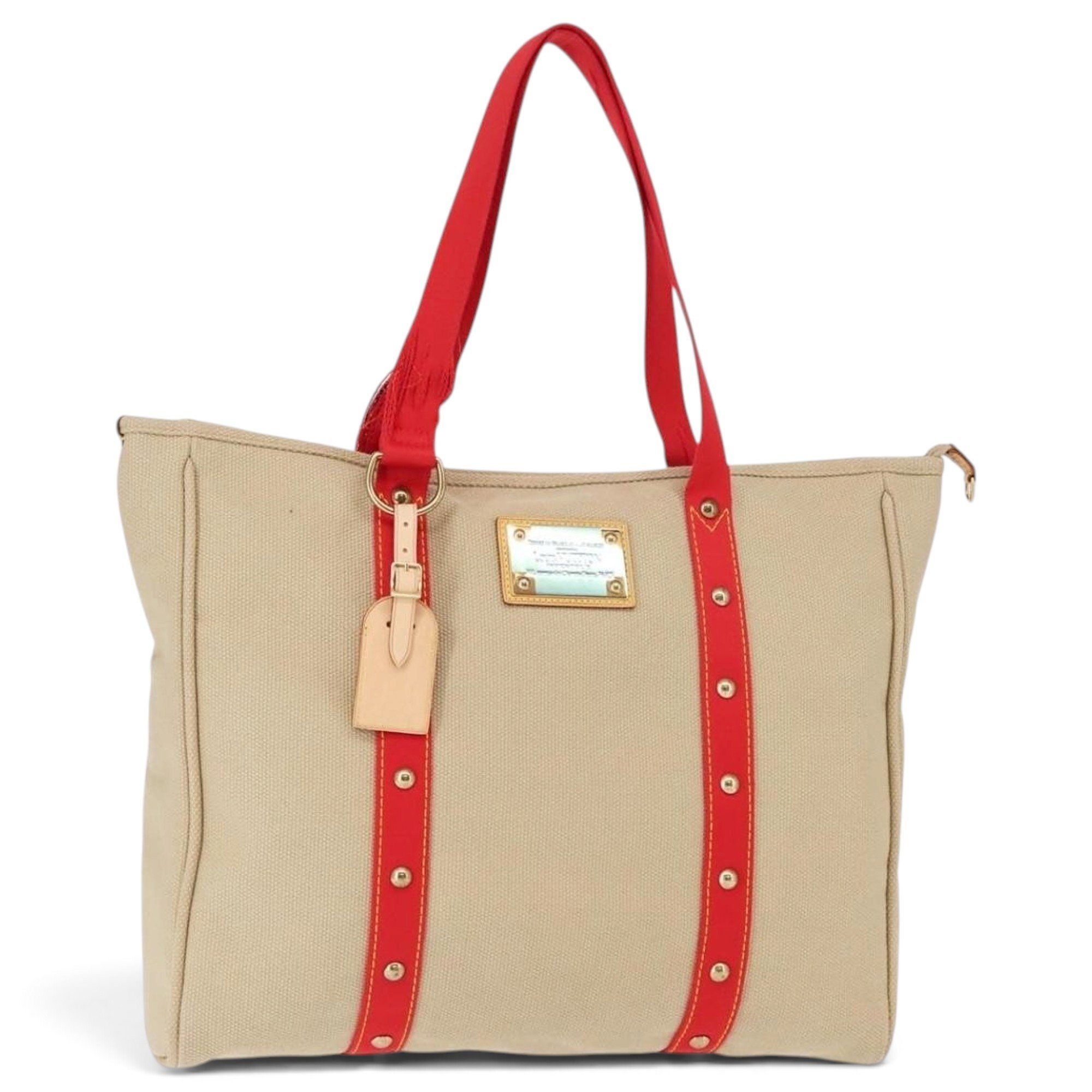 Leather travel bag