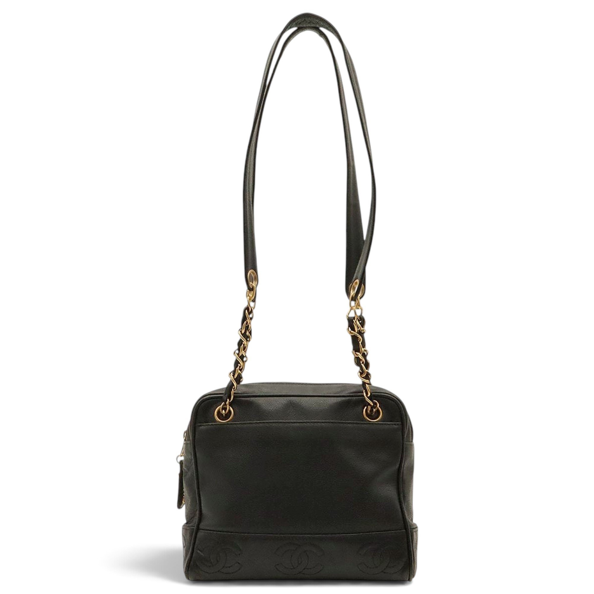 Leather tote
