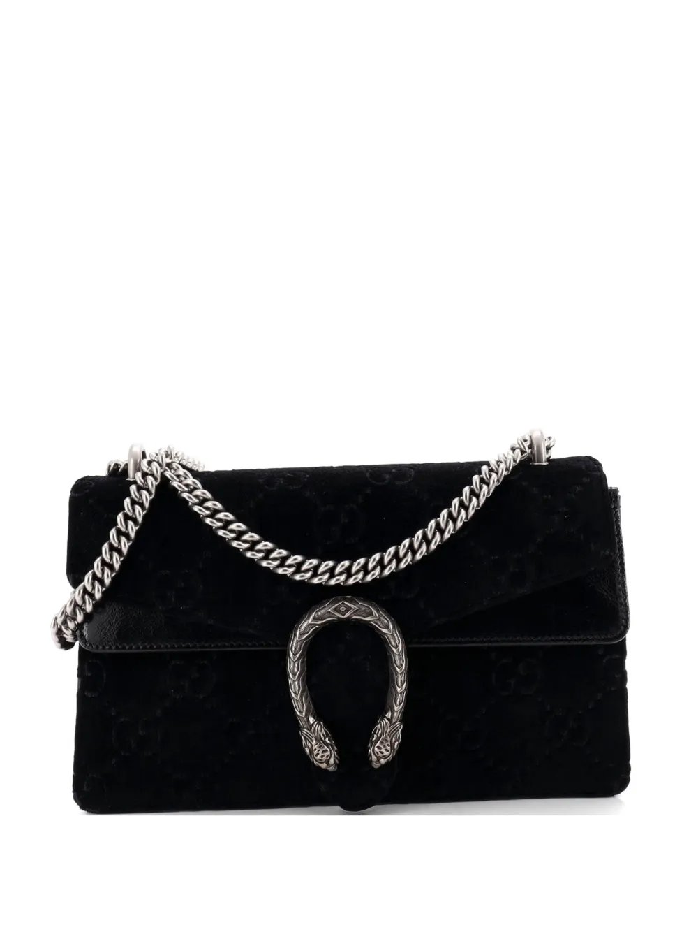 Dionysus Bag GG Velvet Small shoulder bag