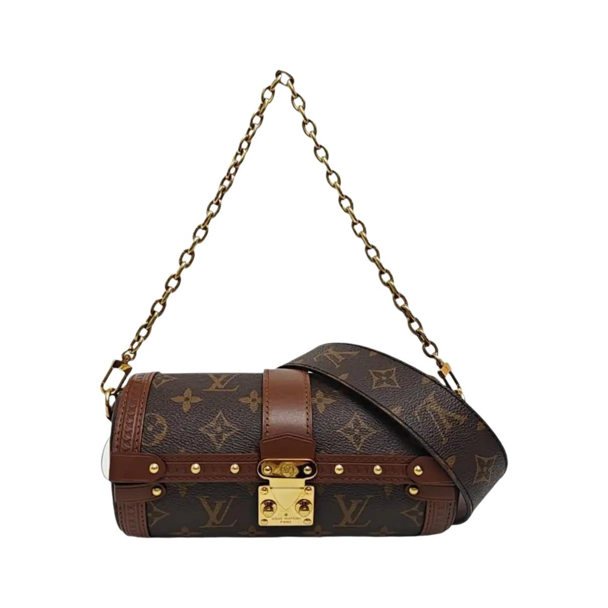 Papillon leather handbag