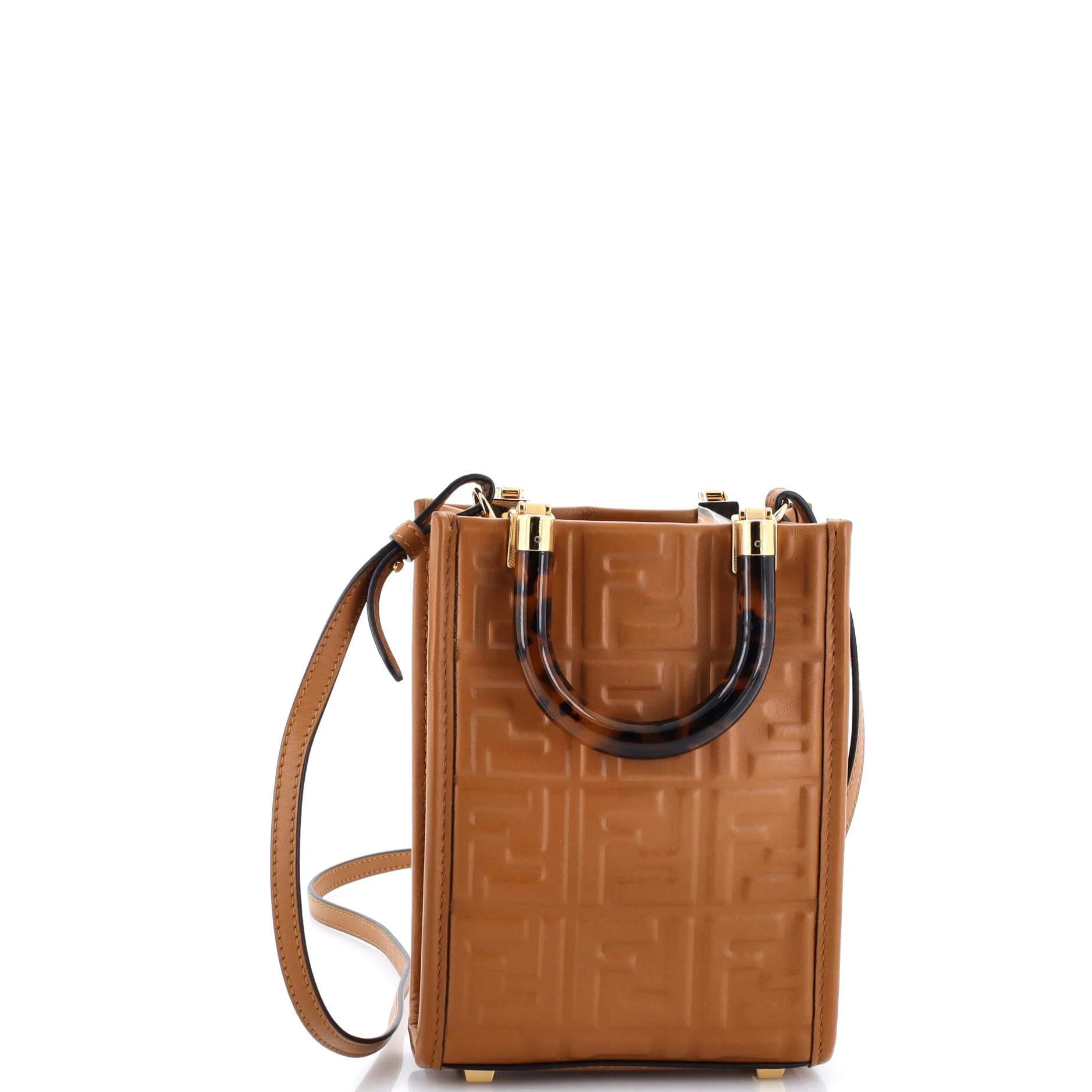 Leather tote