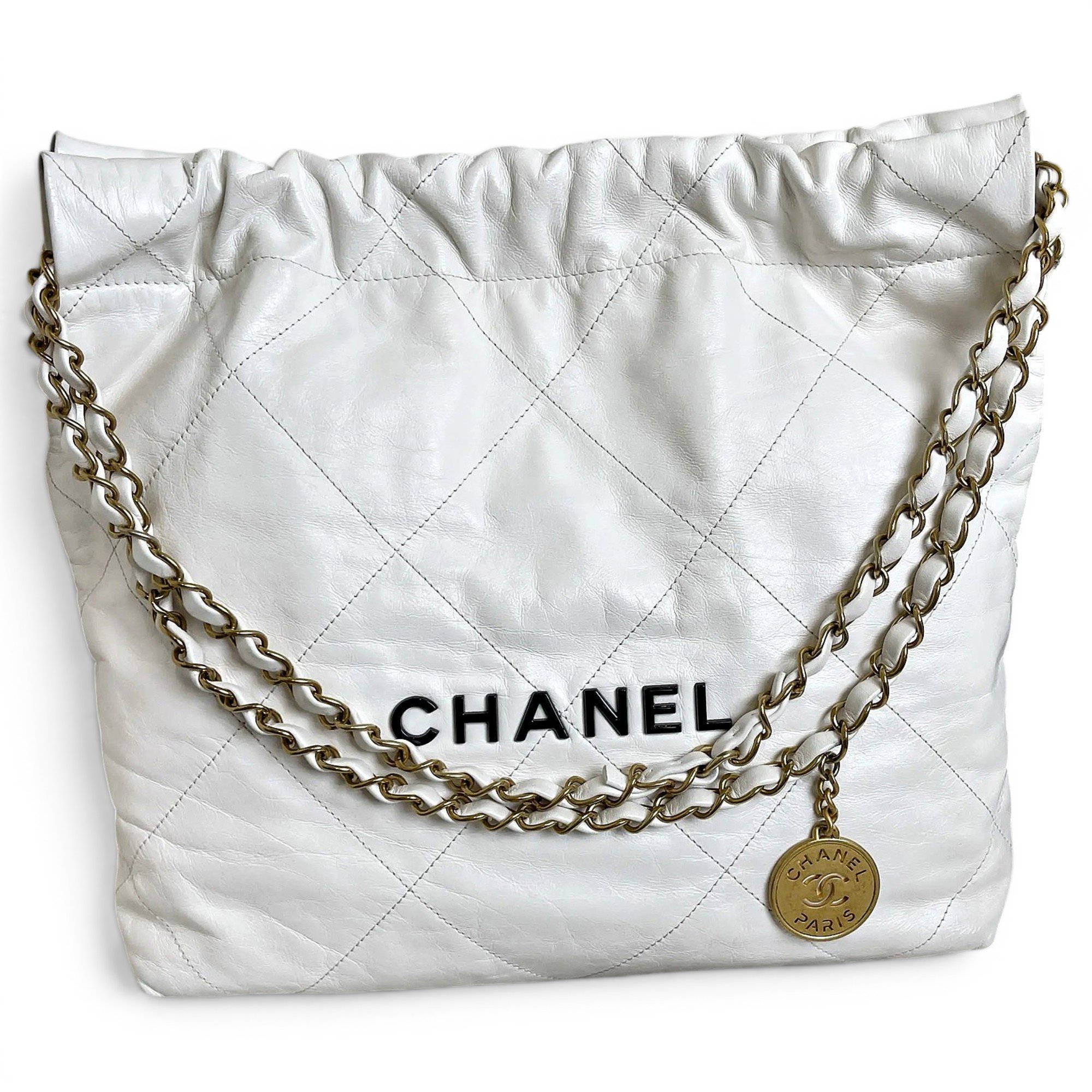 Chanel 22 leather handbag