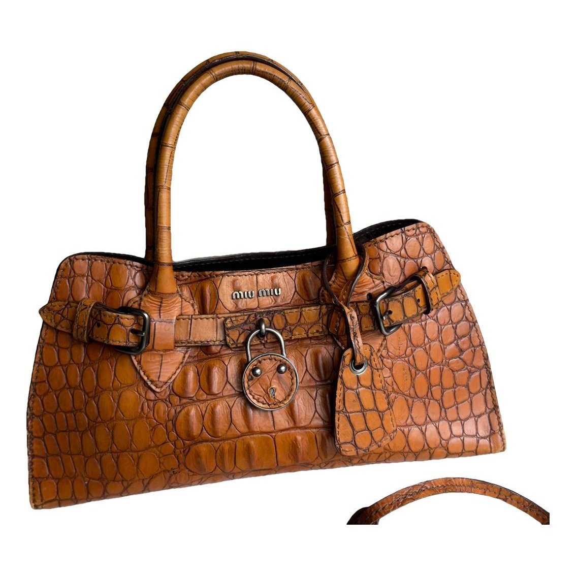 Leather handbag