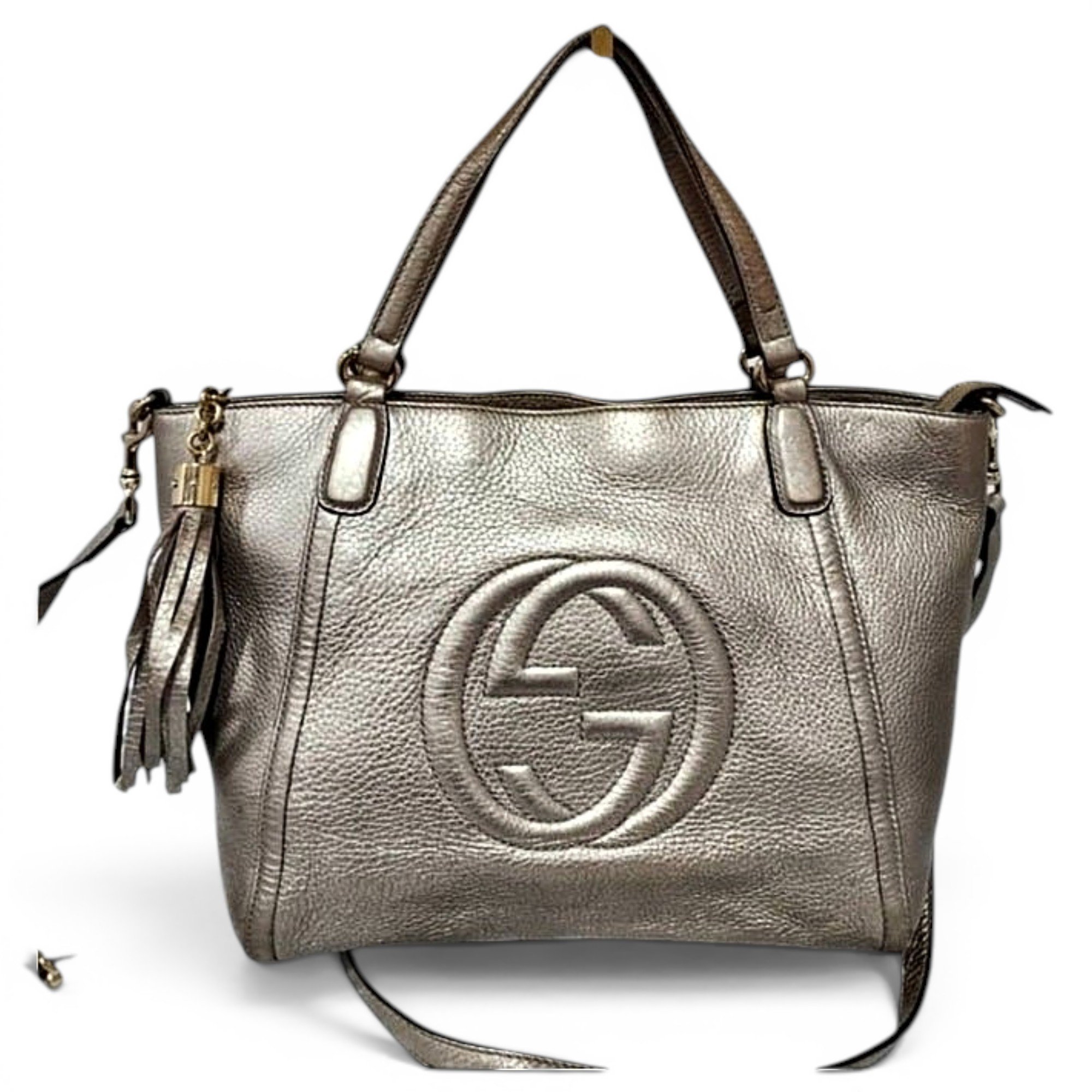 Leather satchel