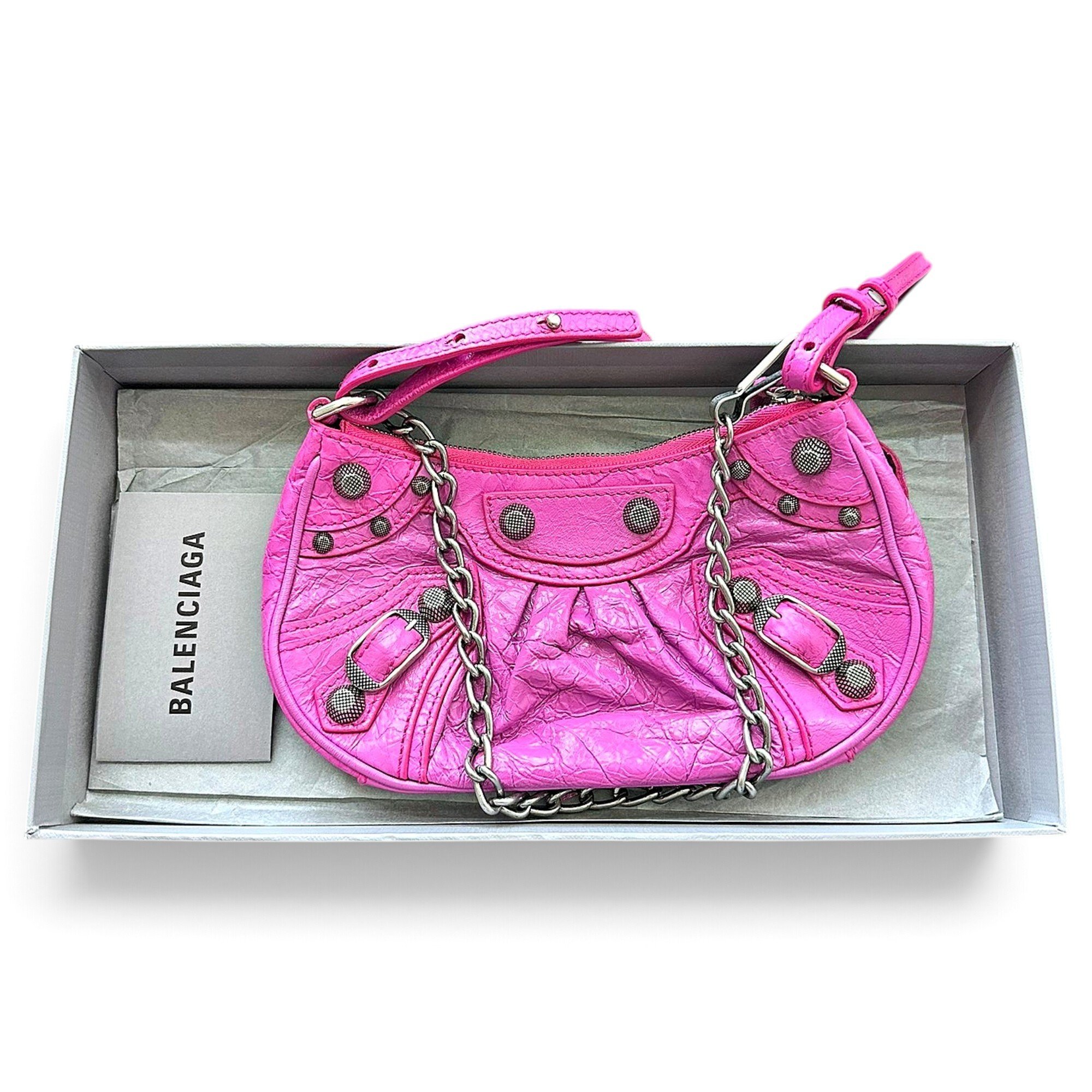 Le Cagole leather handbag