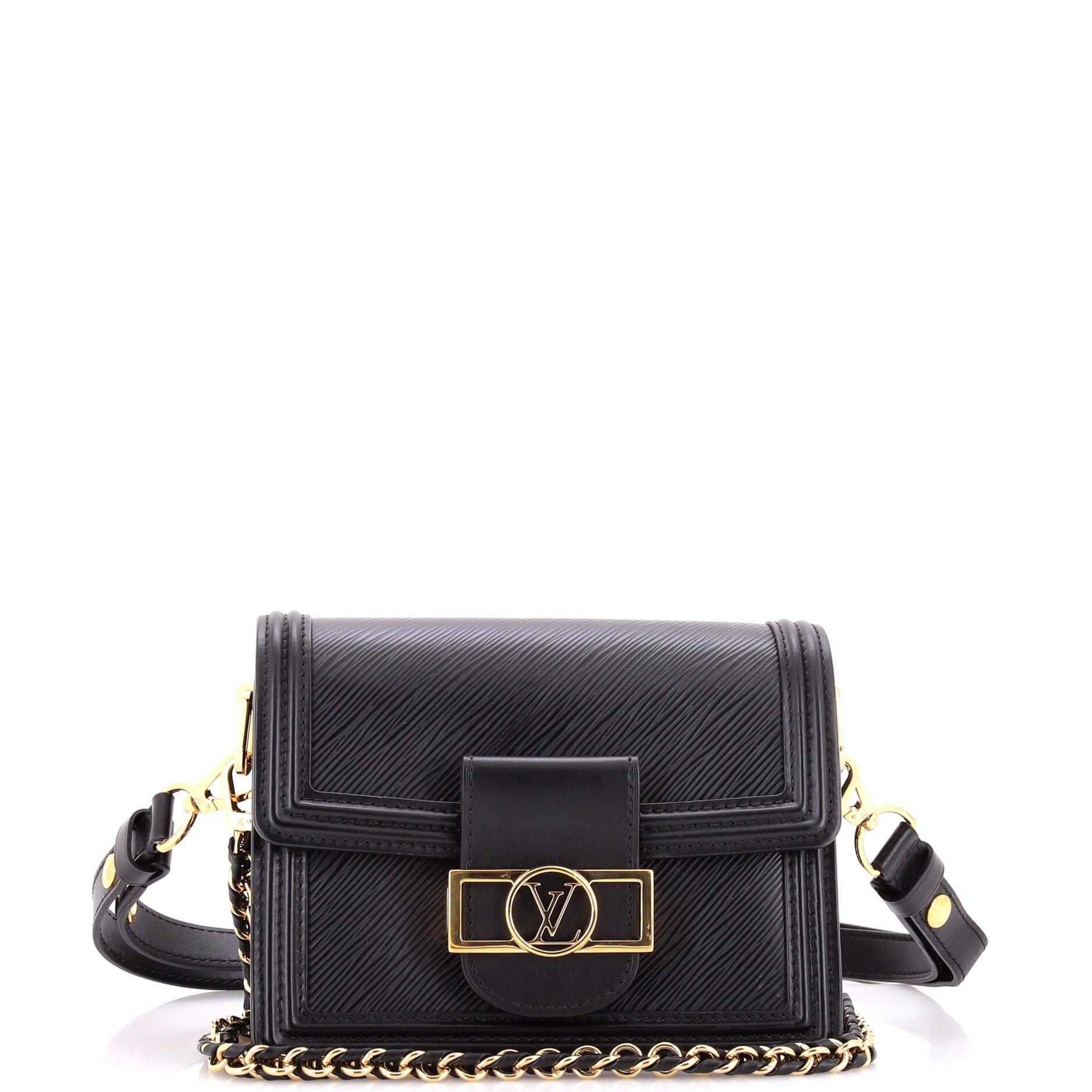 Dauphine Shoulder Bag Epi Leather Mini