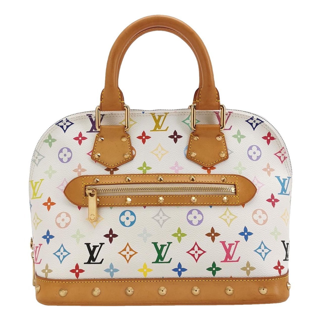 Alma leather handbag