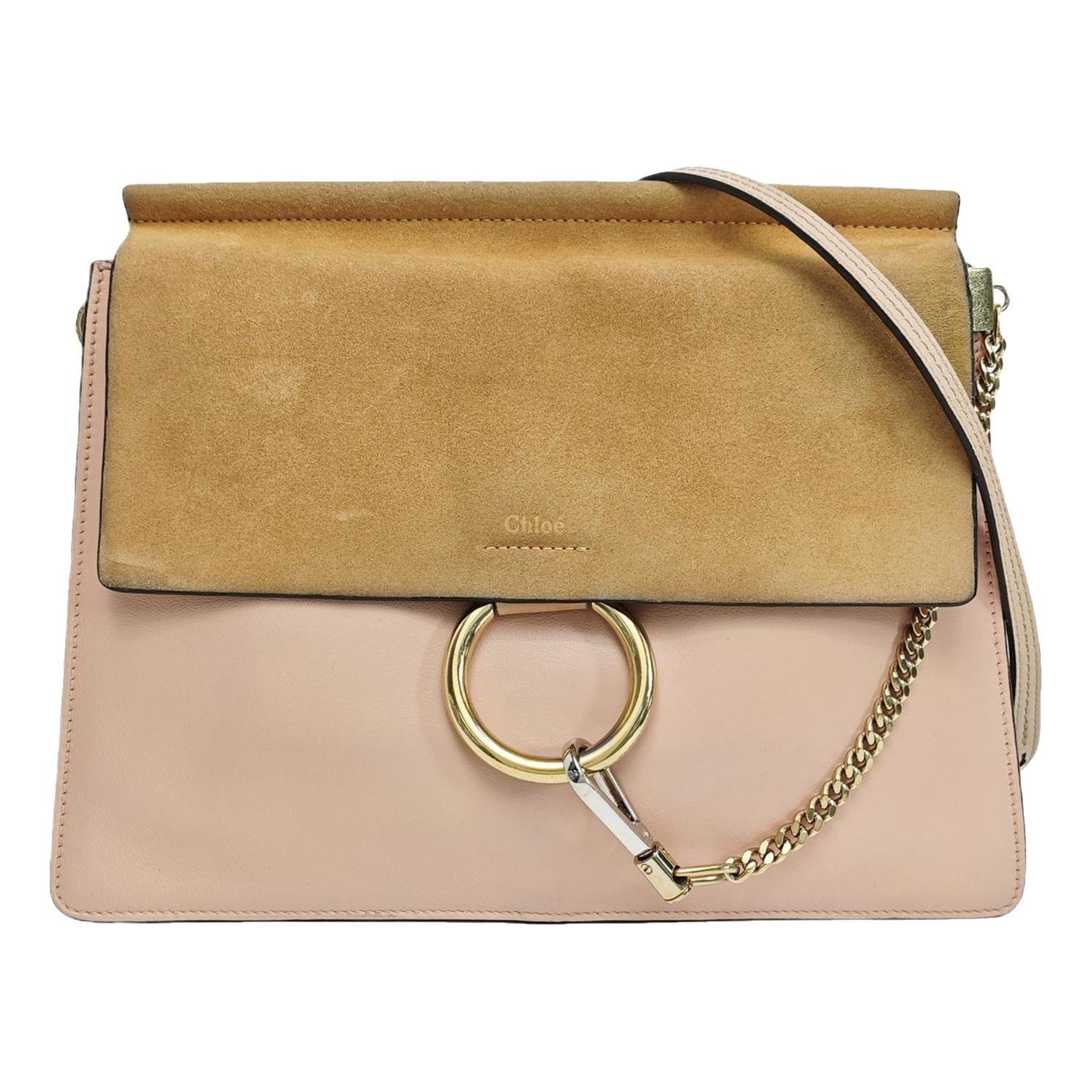 Faye leather handbag