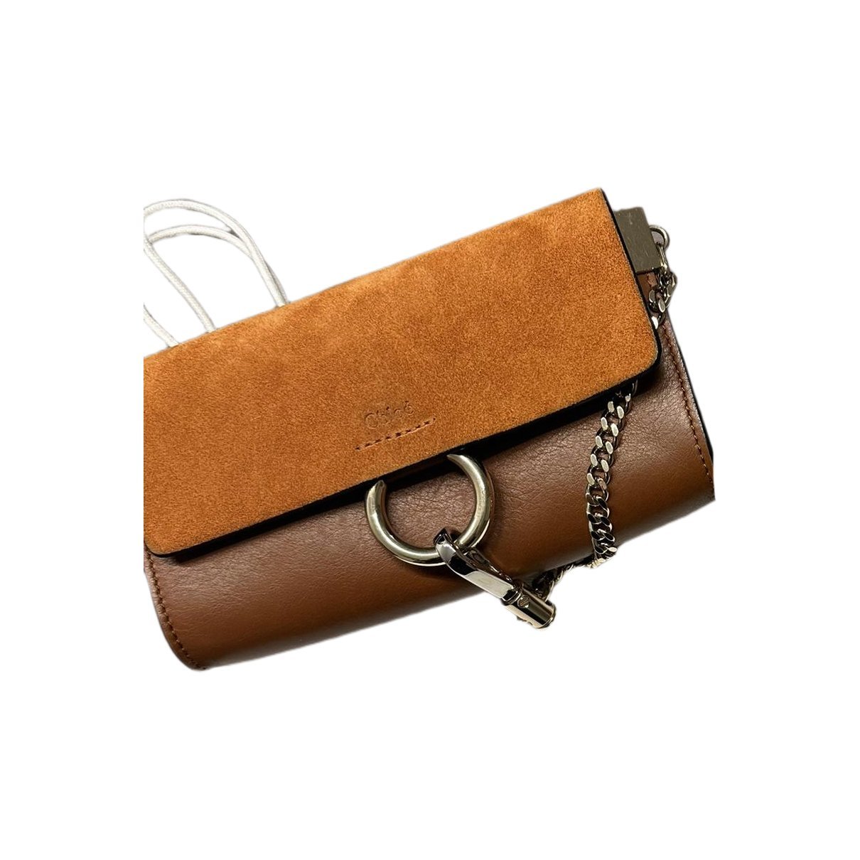 Faye leather crossbody bag