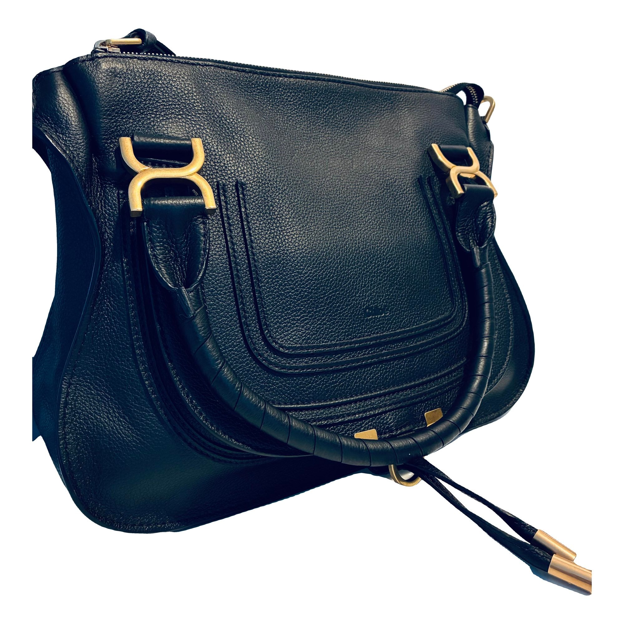Marcie leather handbag