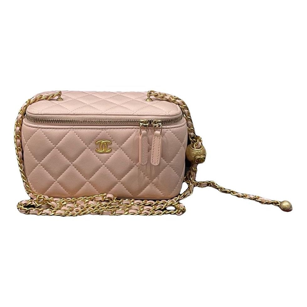 Trendy CC Vanity leather handbag