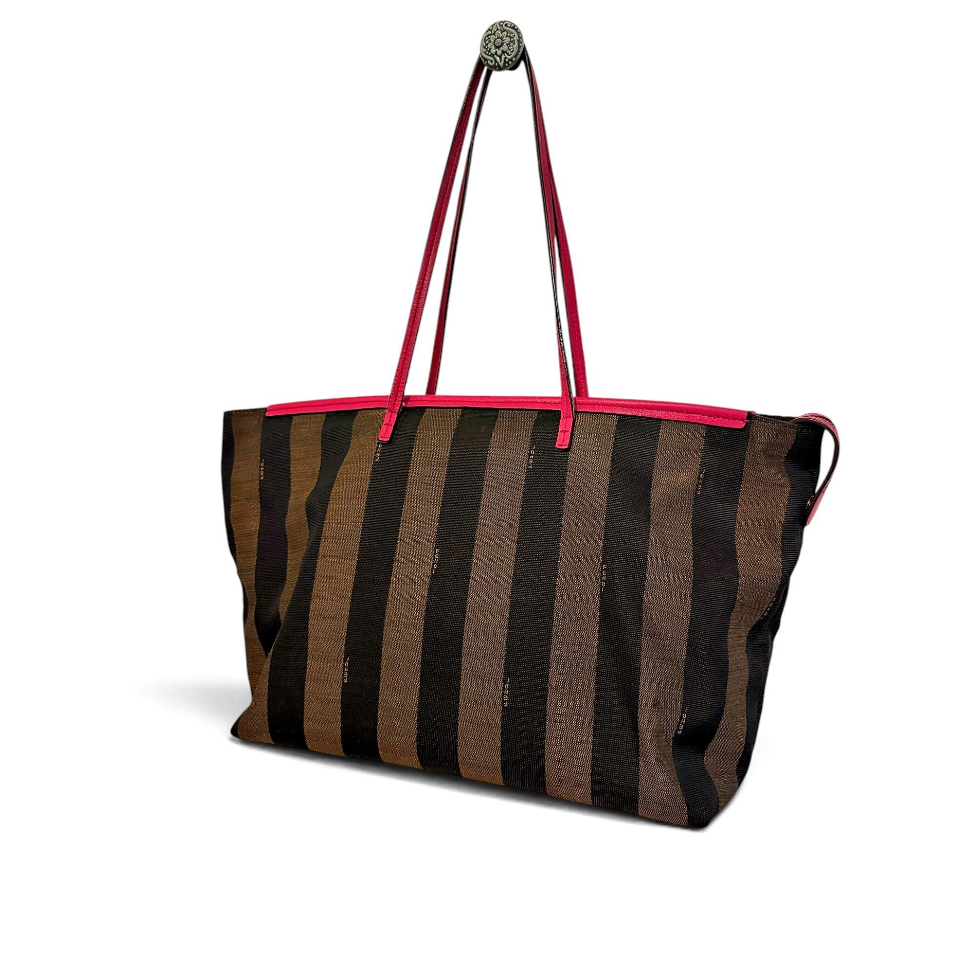 Logo Shopper Tote cloth handbag