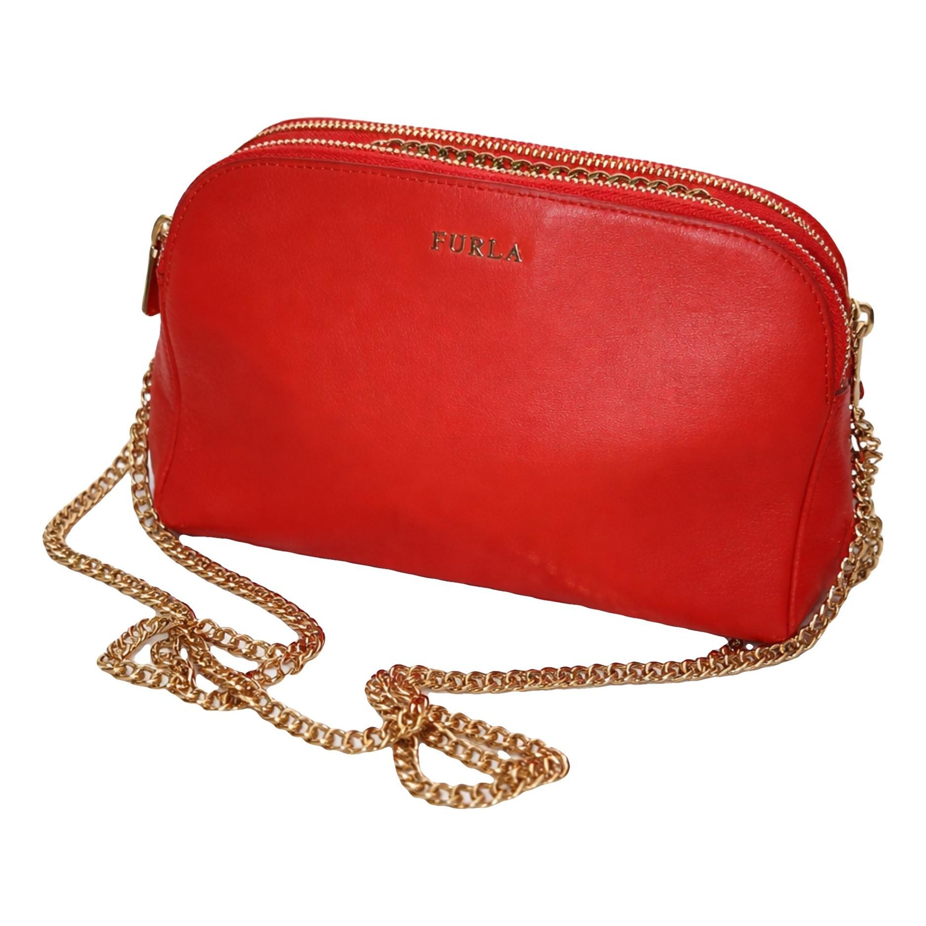 Leather crossbody bag