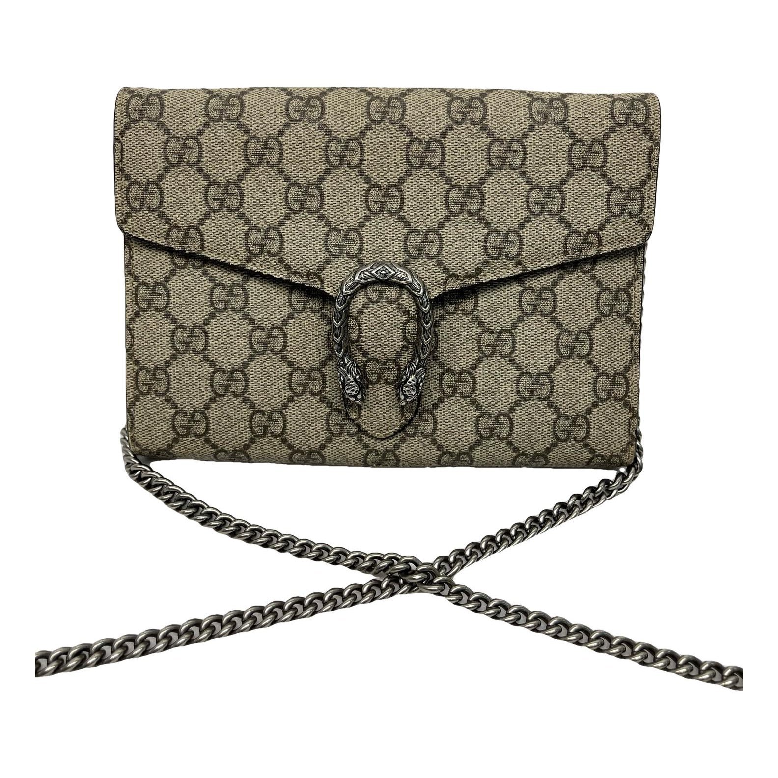 Dionysus Chain Wallet leather handbag