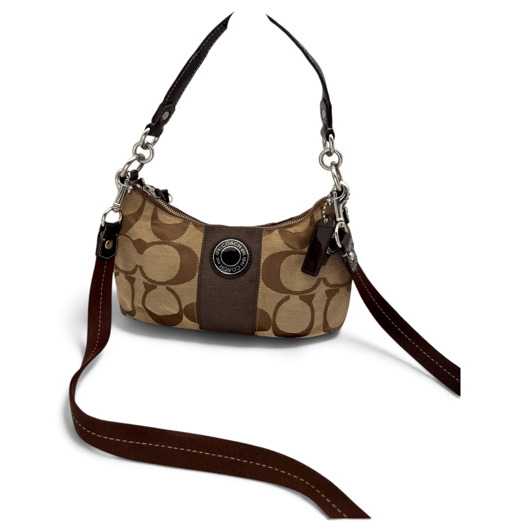 Signature Sufflette cloth handbag