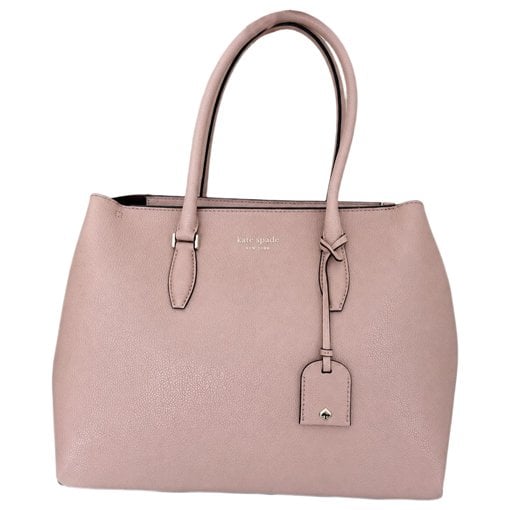 Leather tote