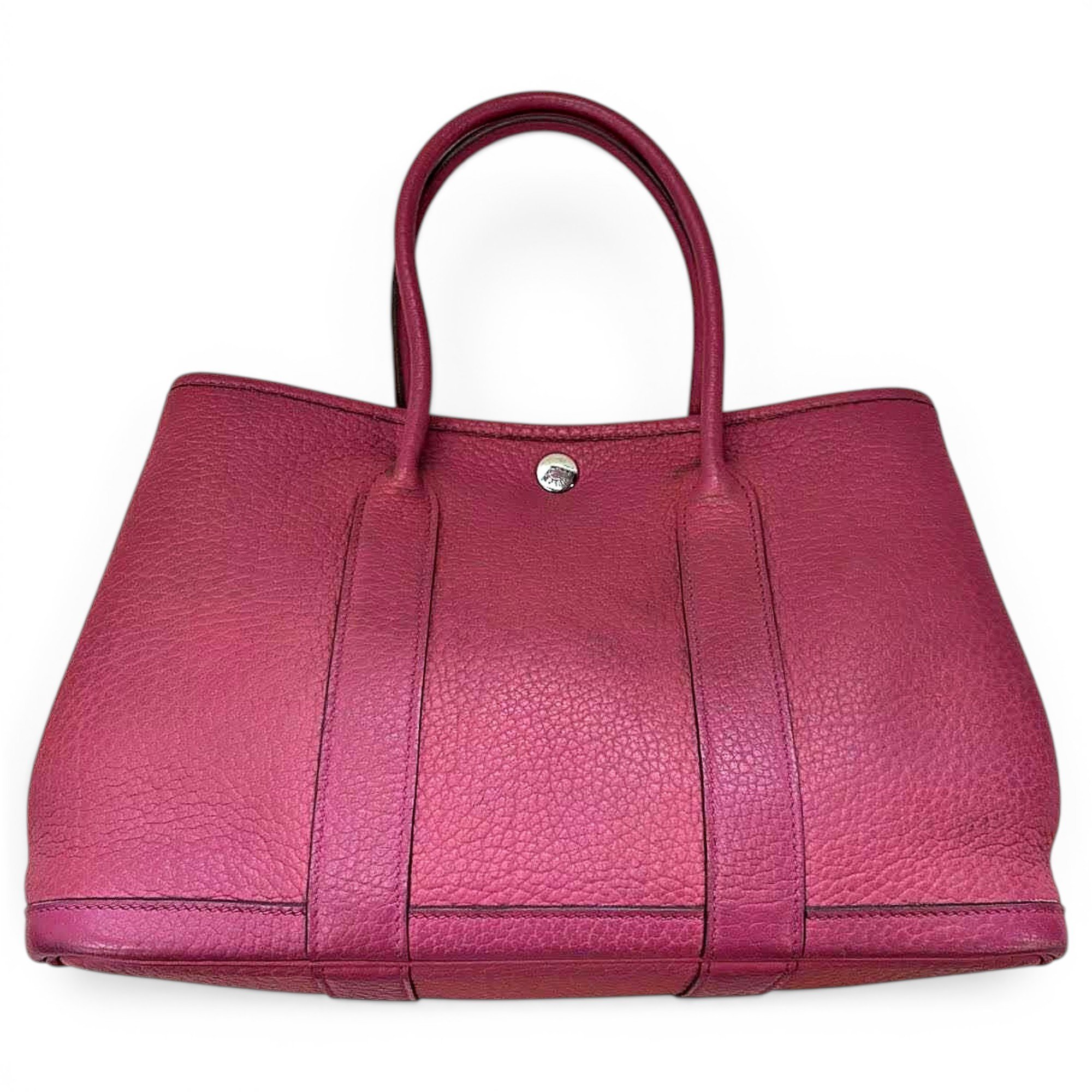 Garden Party leather handbag