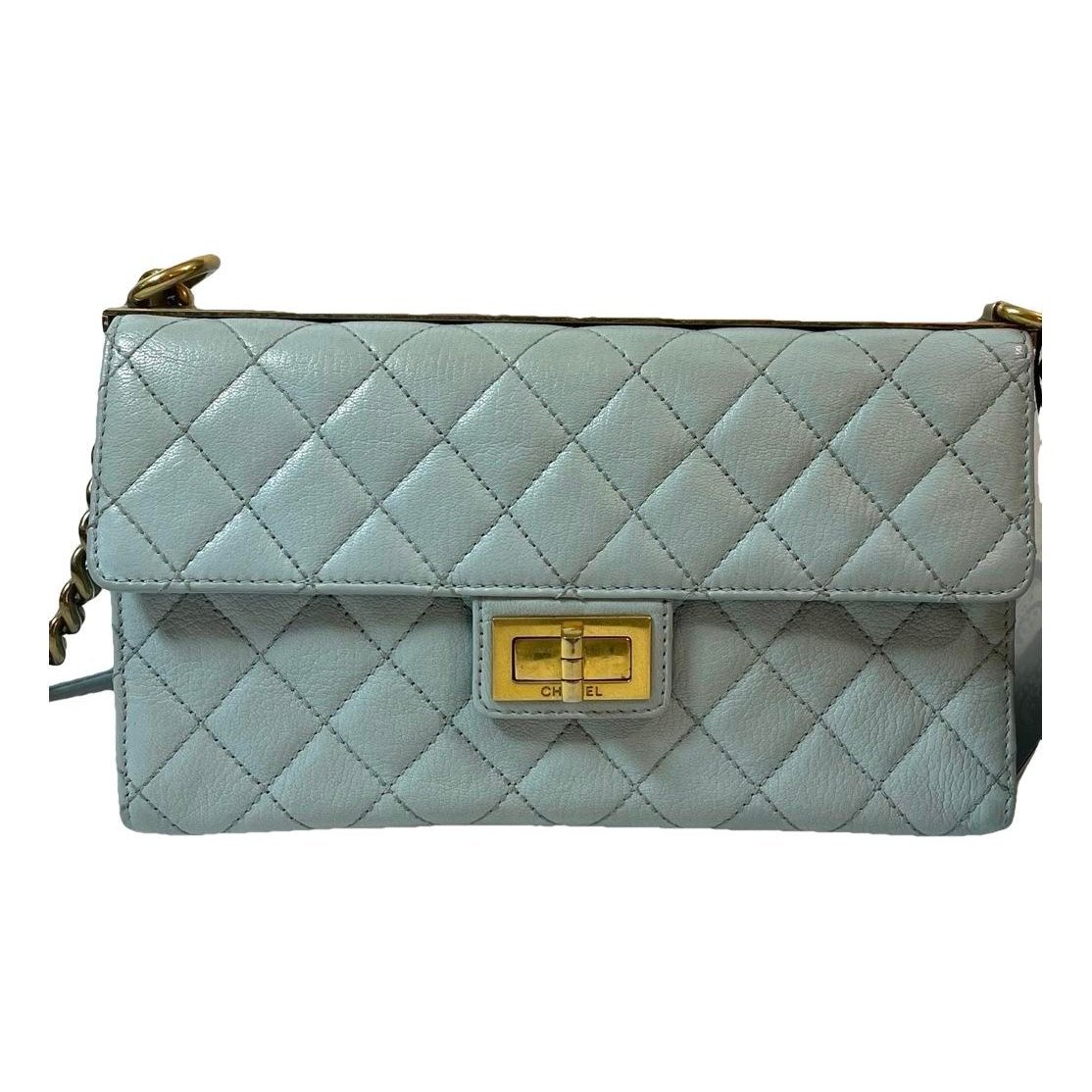 Trendy CC Flap leather handbag