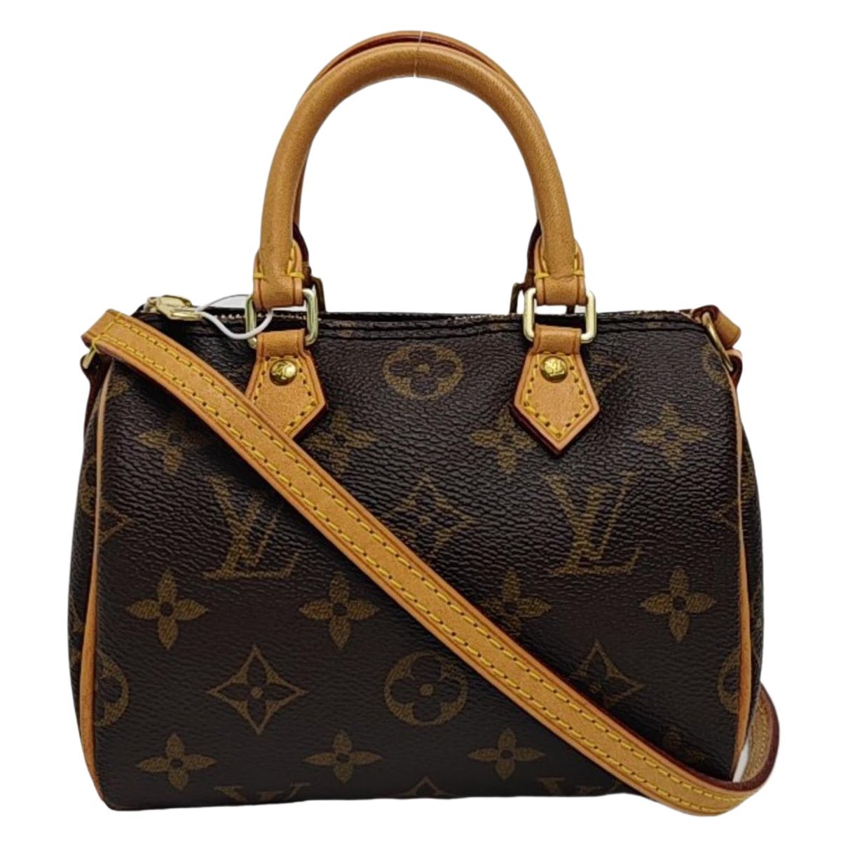 Nano Speedy / Mini HL leather handbag