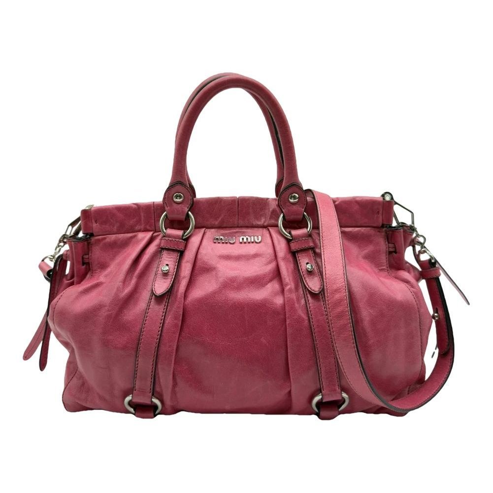 Vitello leather handbag