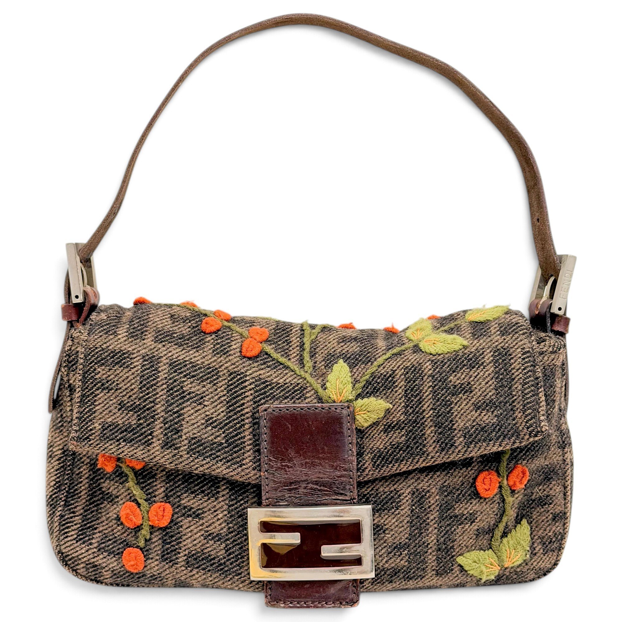 Baguette wool handbag