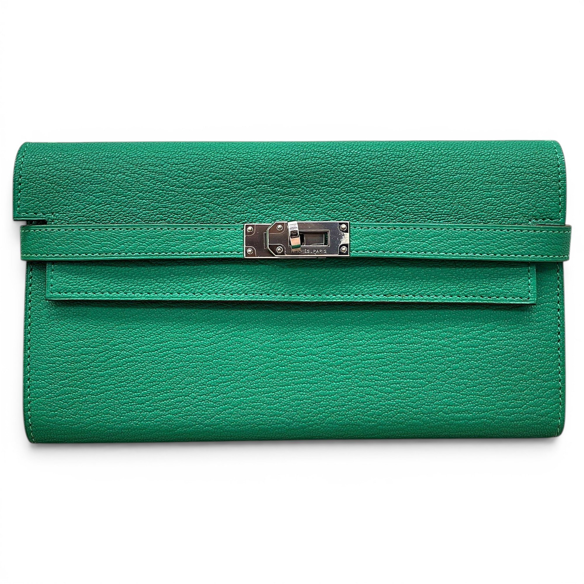 Kelly to go leather clutch bag