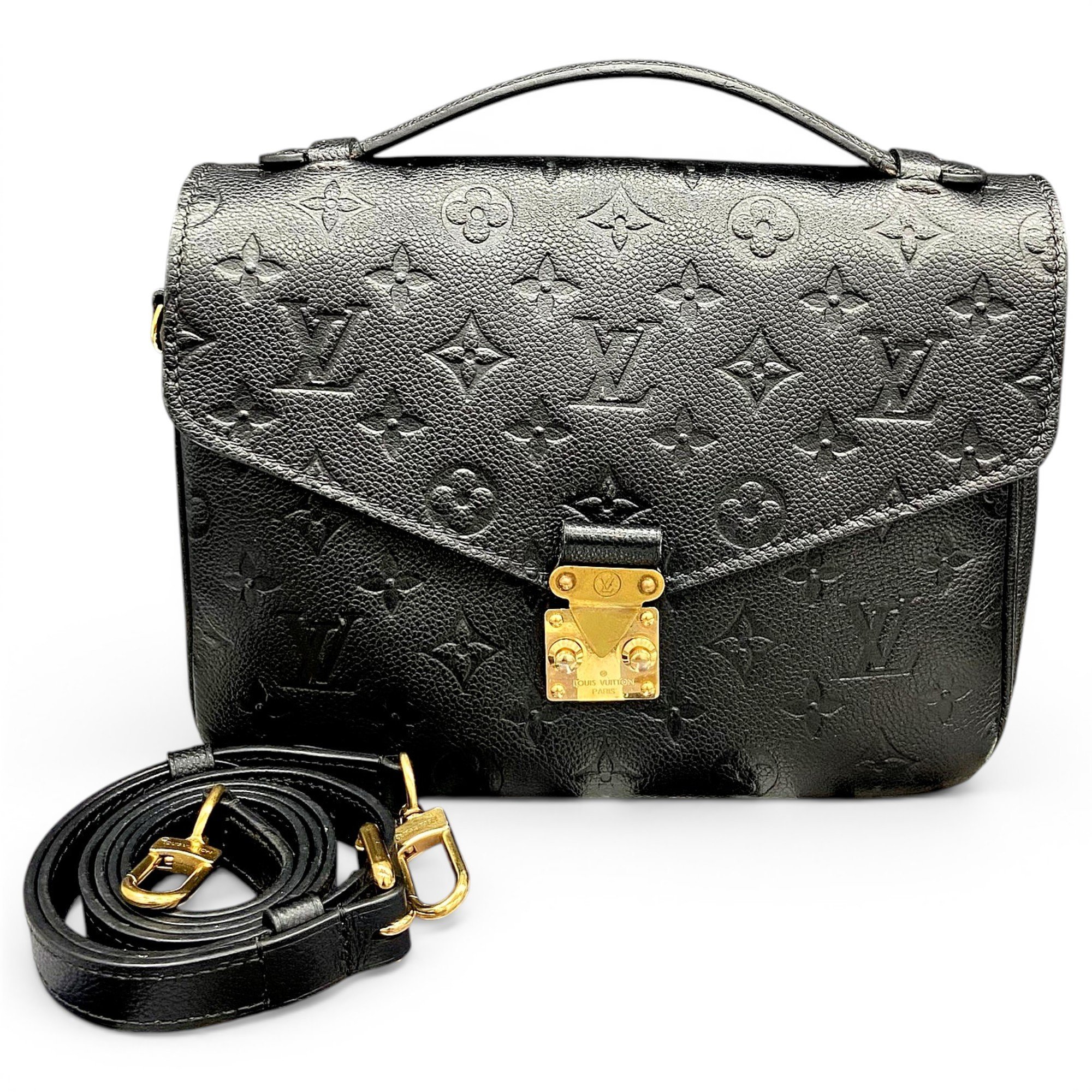 Metis leather handbag