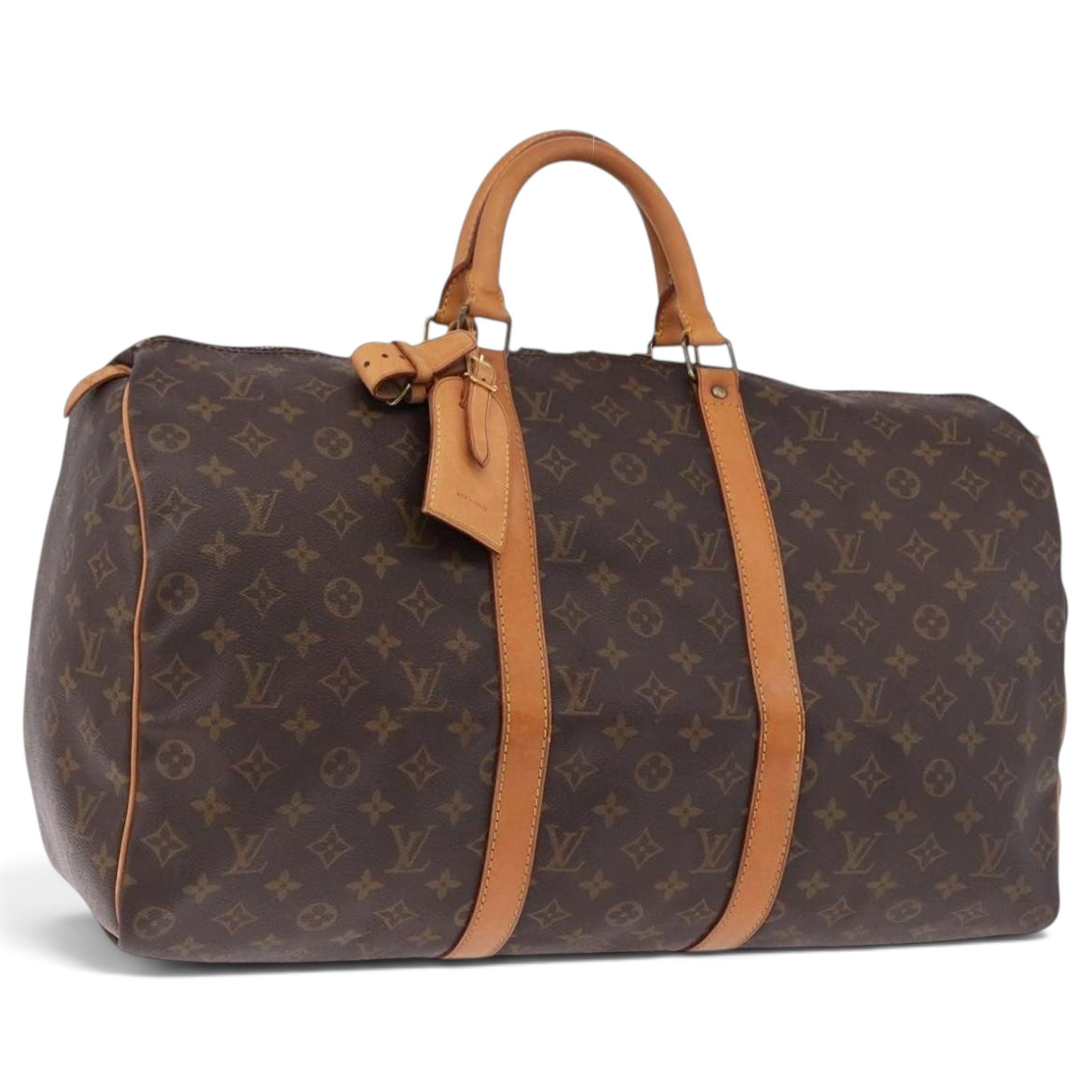 Keepall leather 24h bag