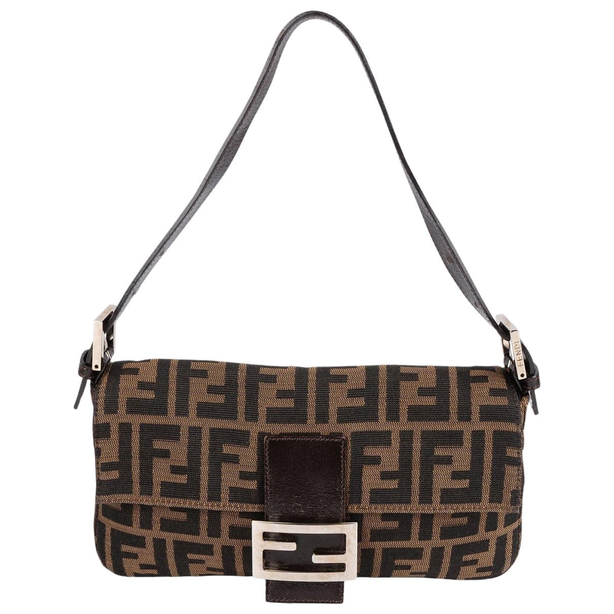 Baguette leather handbag