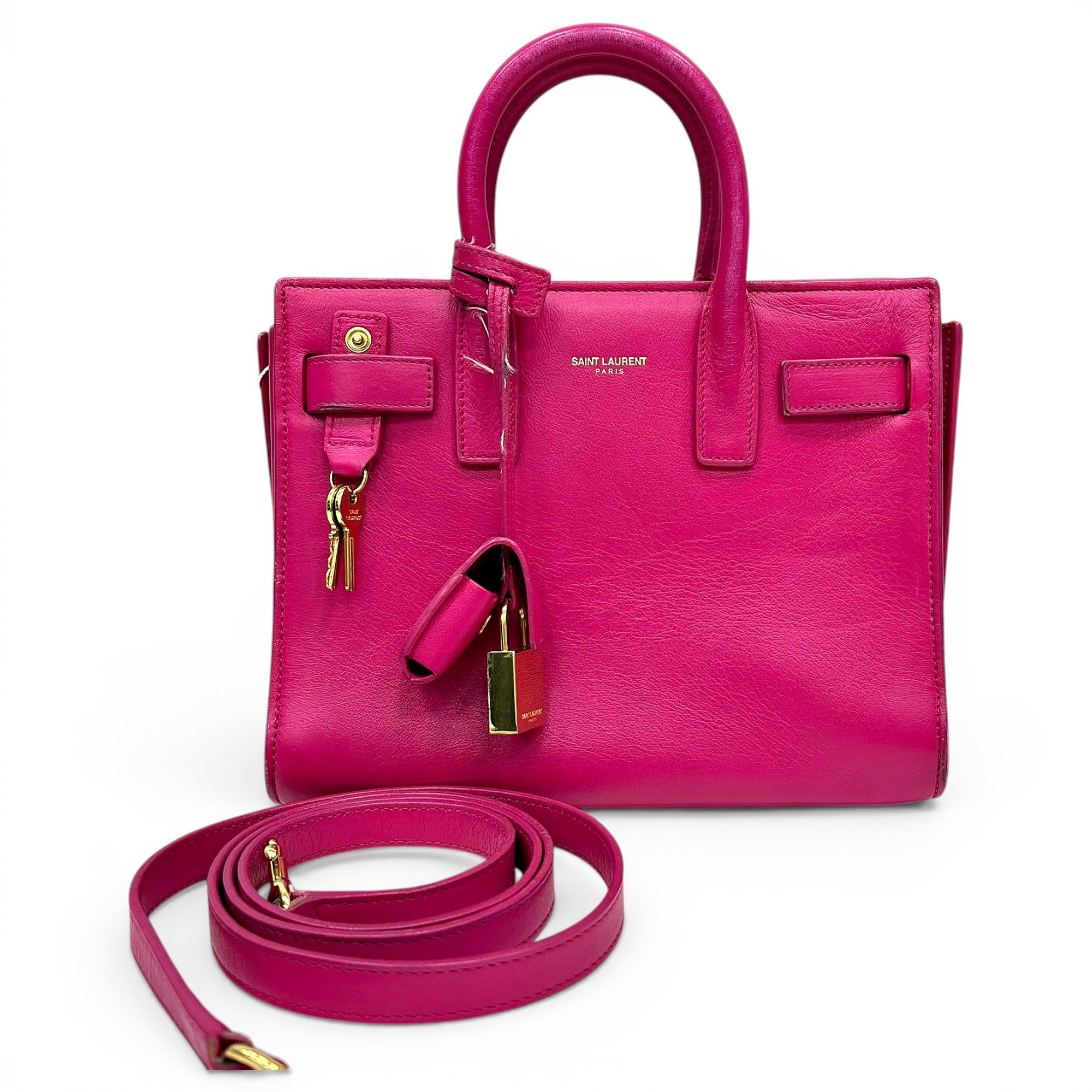 Sac de Jour leather tote