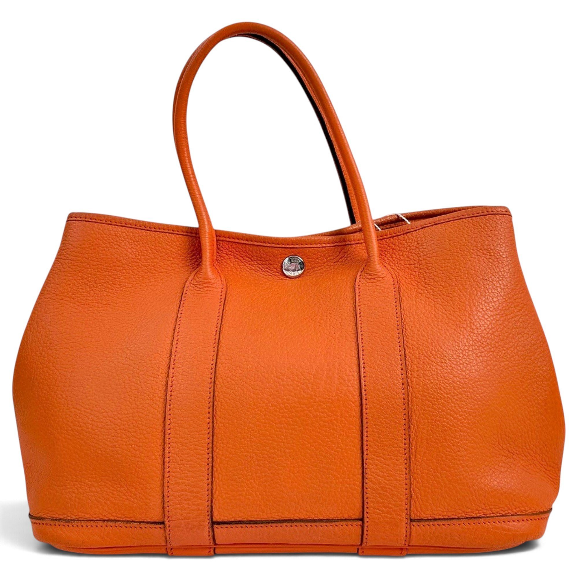 Garden Party leather handbag