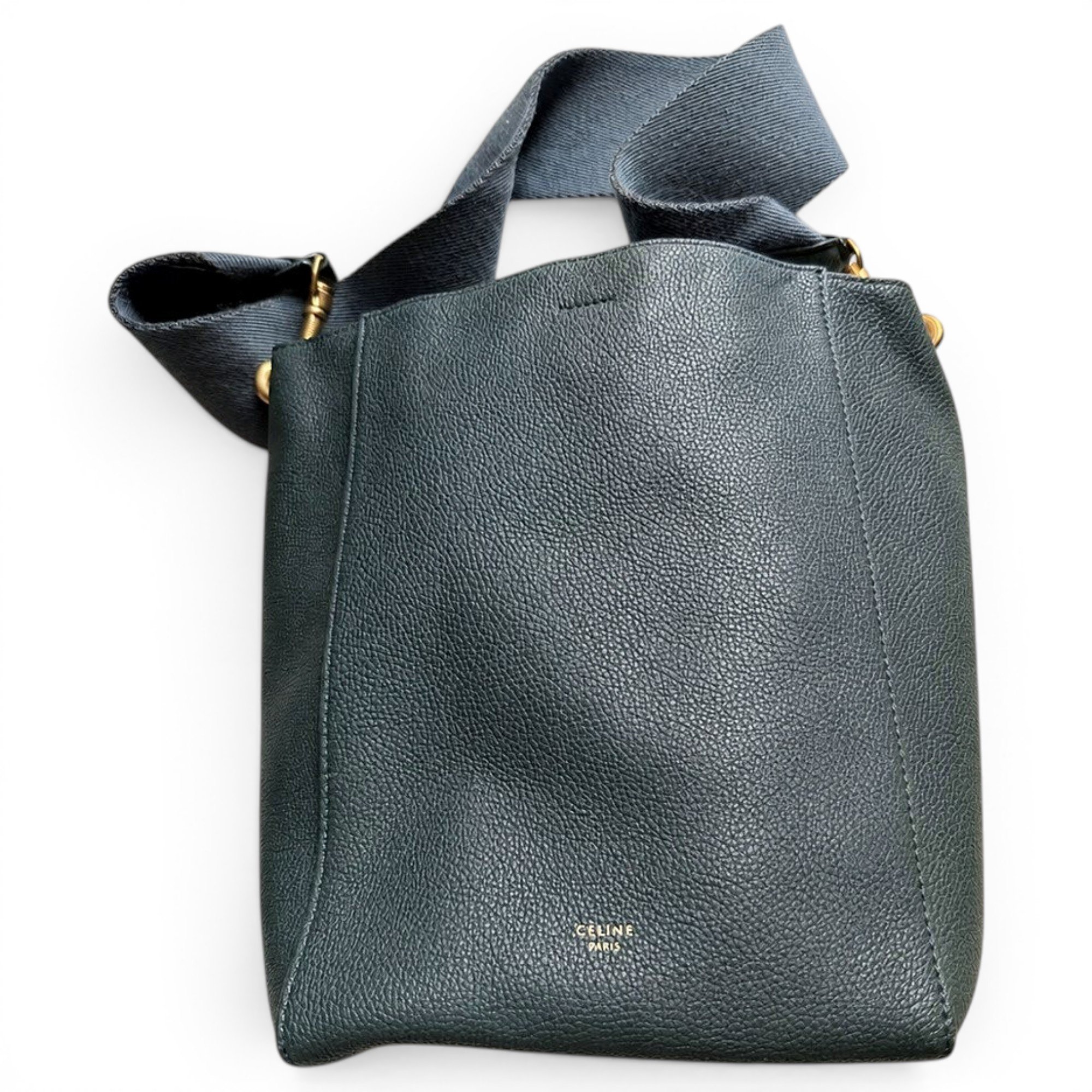 Seau Sangle leather handbag