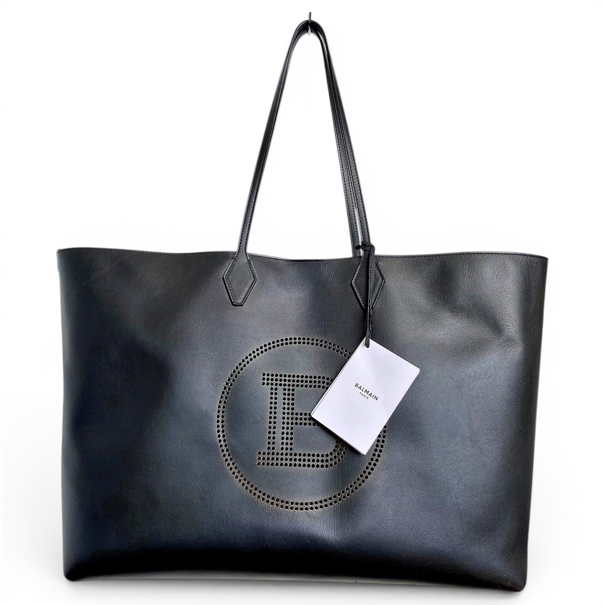 Balmain Leather tote