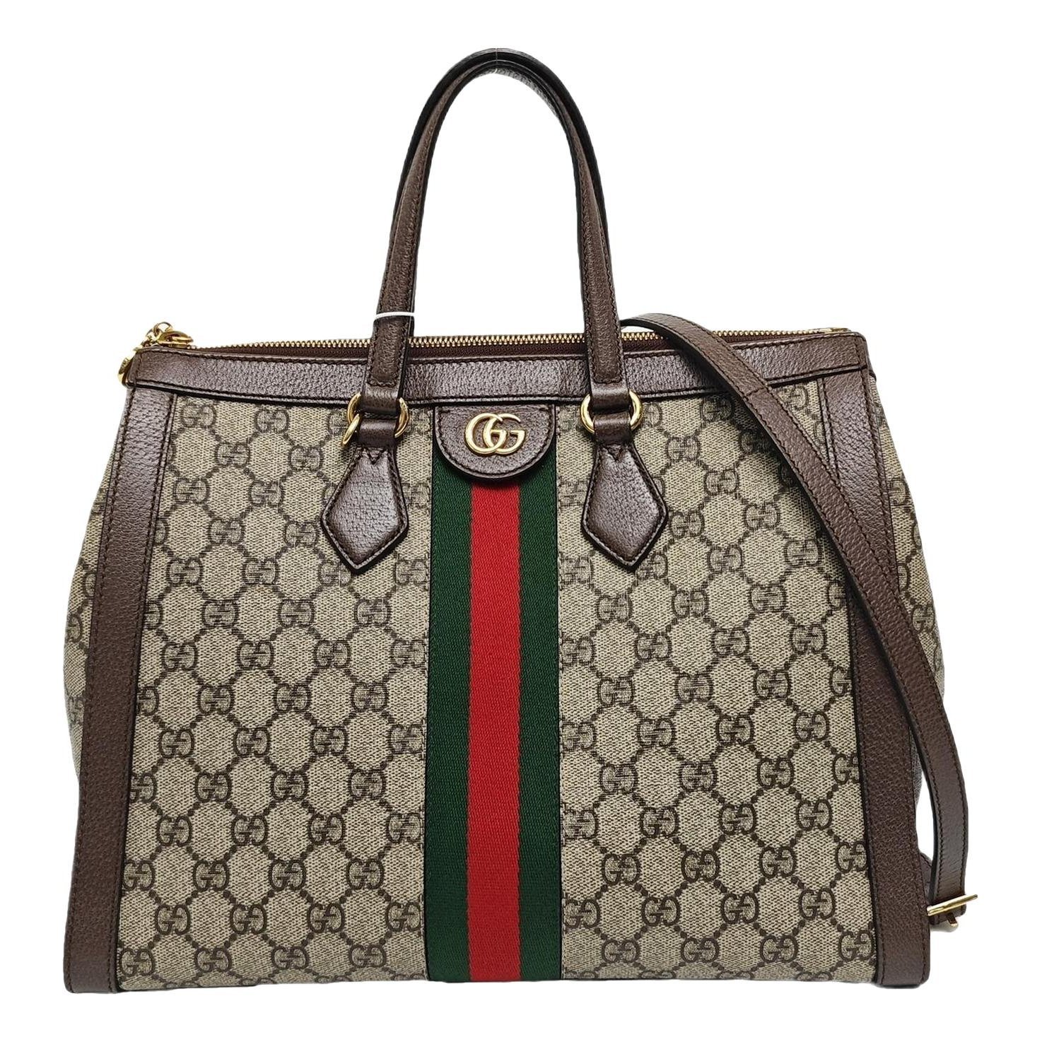 Ophidia leather handbag