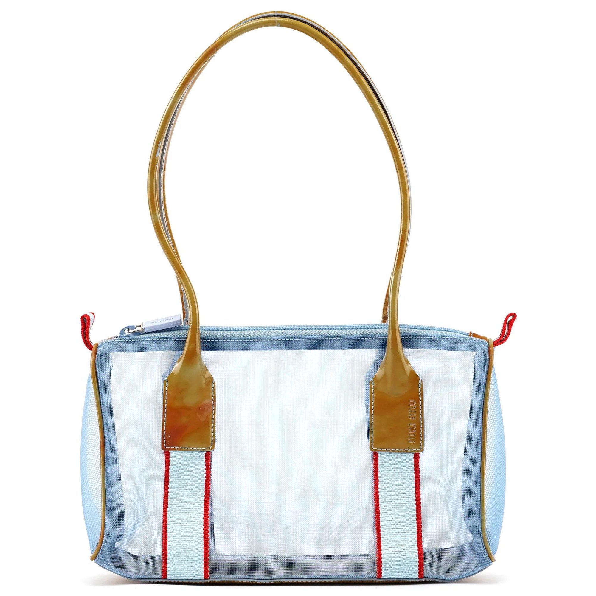 Patent leather bowling bag