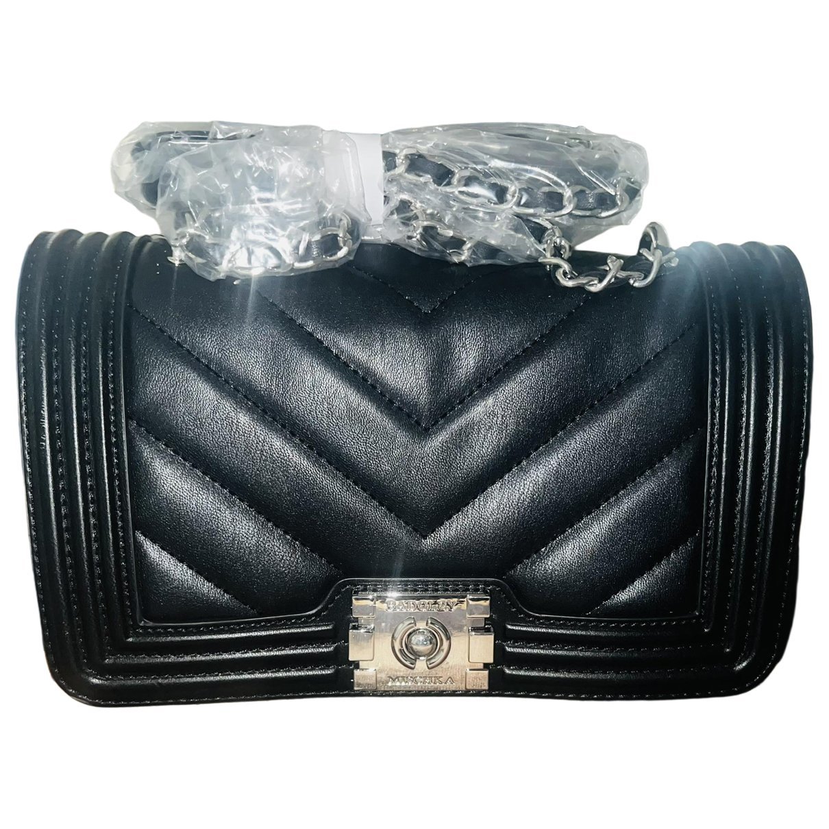 Badgley Mischka Vegan leather crossbody bag