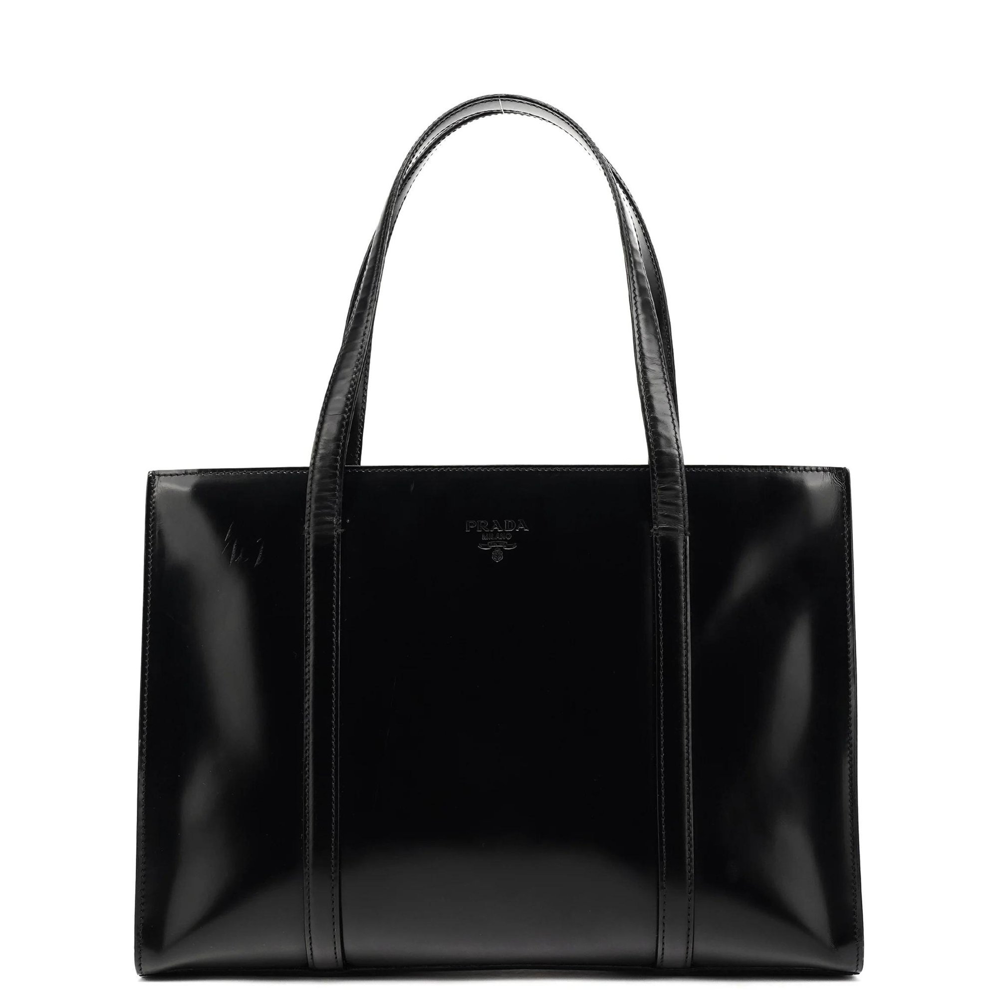 Re-Edition 1995 patent leather tote