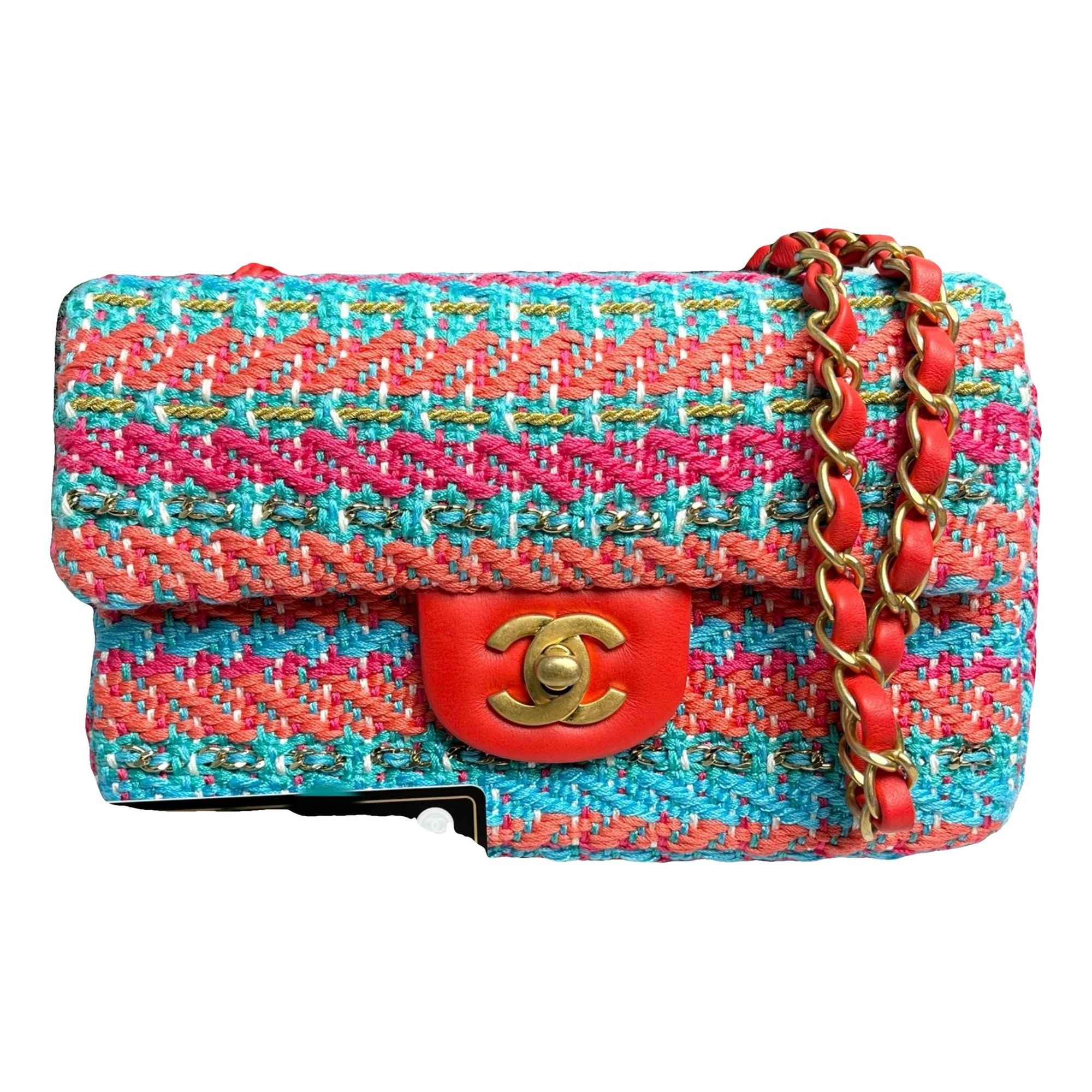 Timeless/Classique tweed crossbody bag