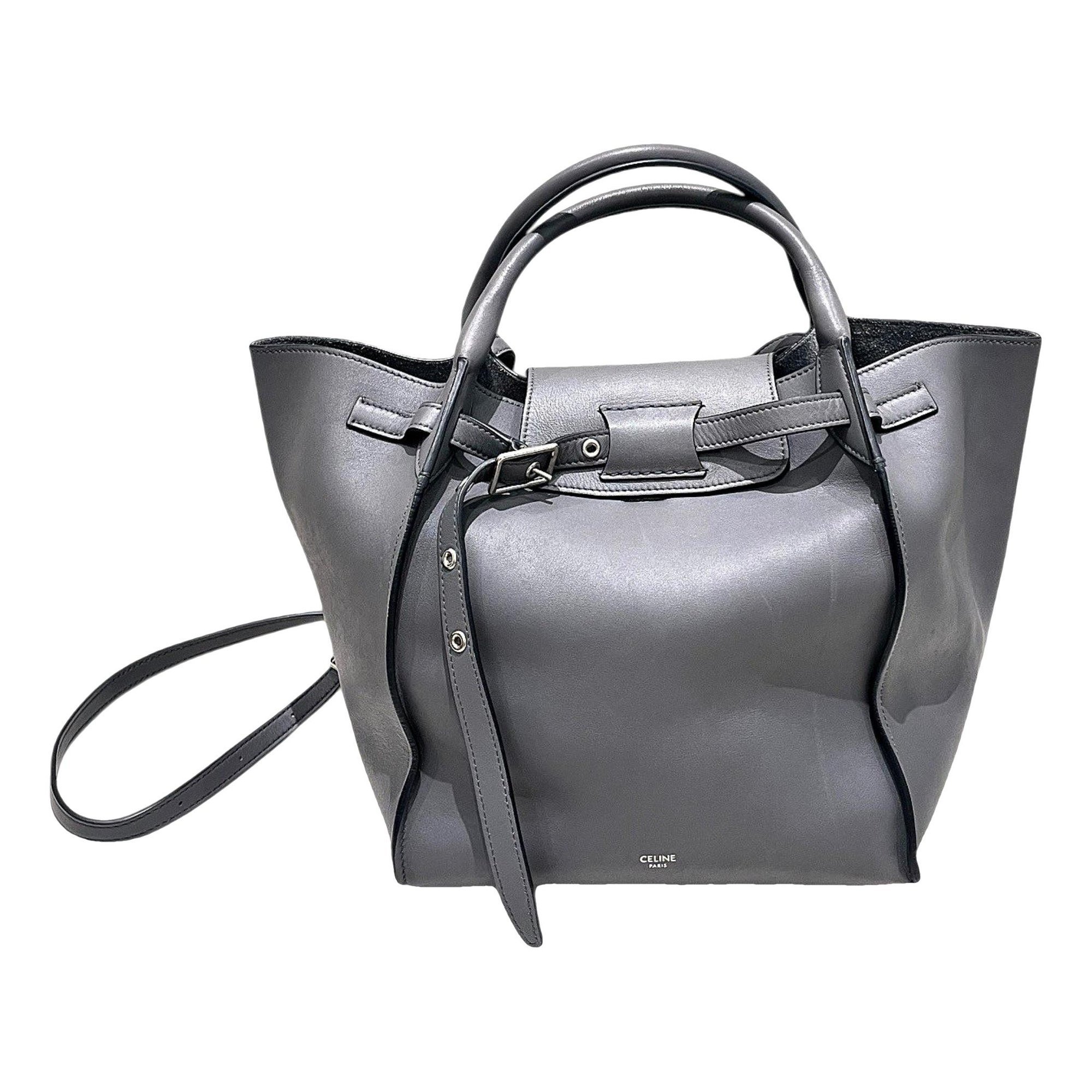 Big Bag leather handbag