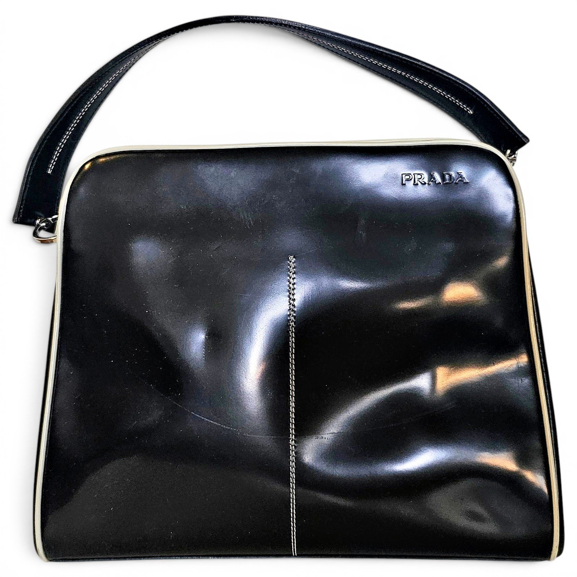 Leather handbag