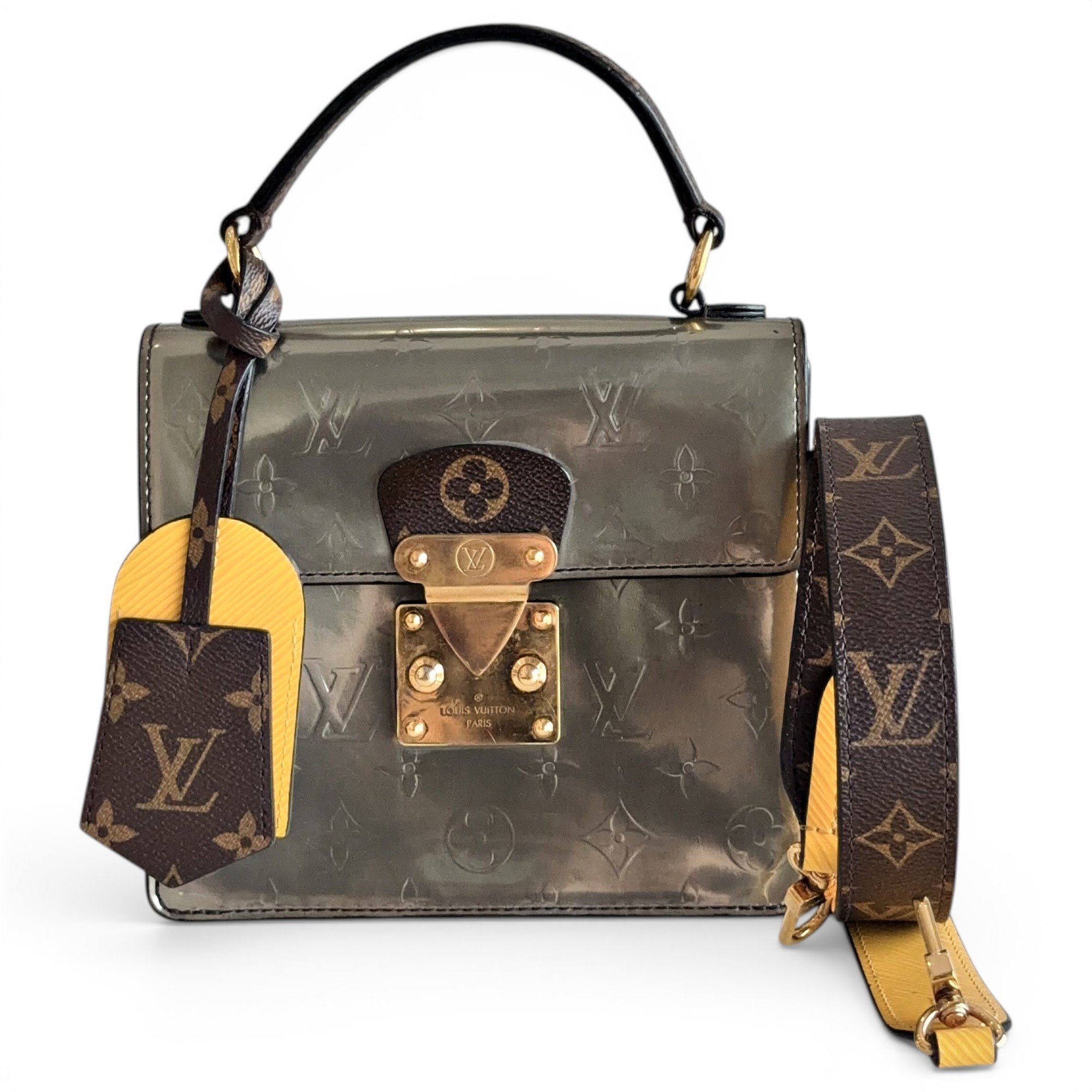 Spring street leather handbag
