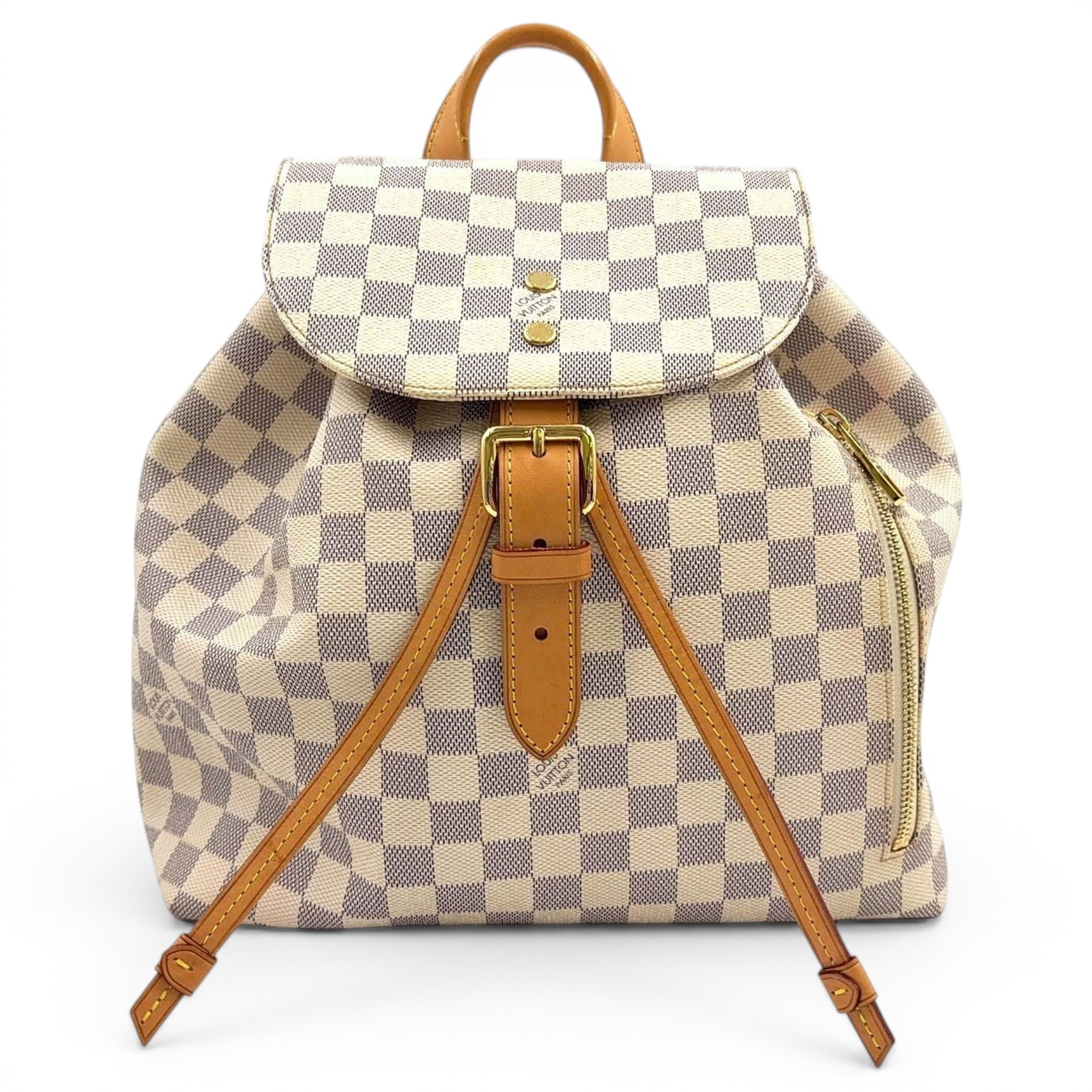 Sperone leather backpack