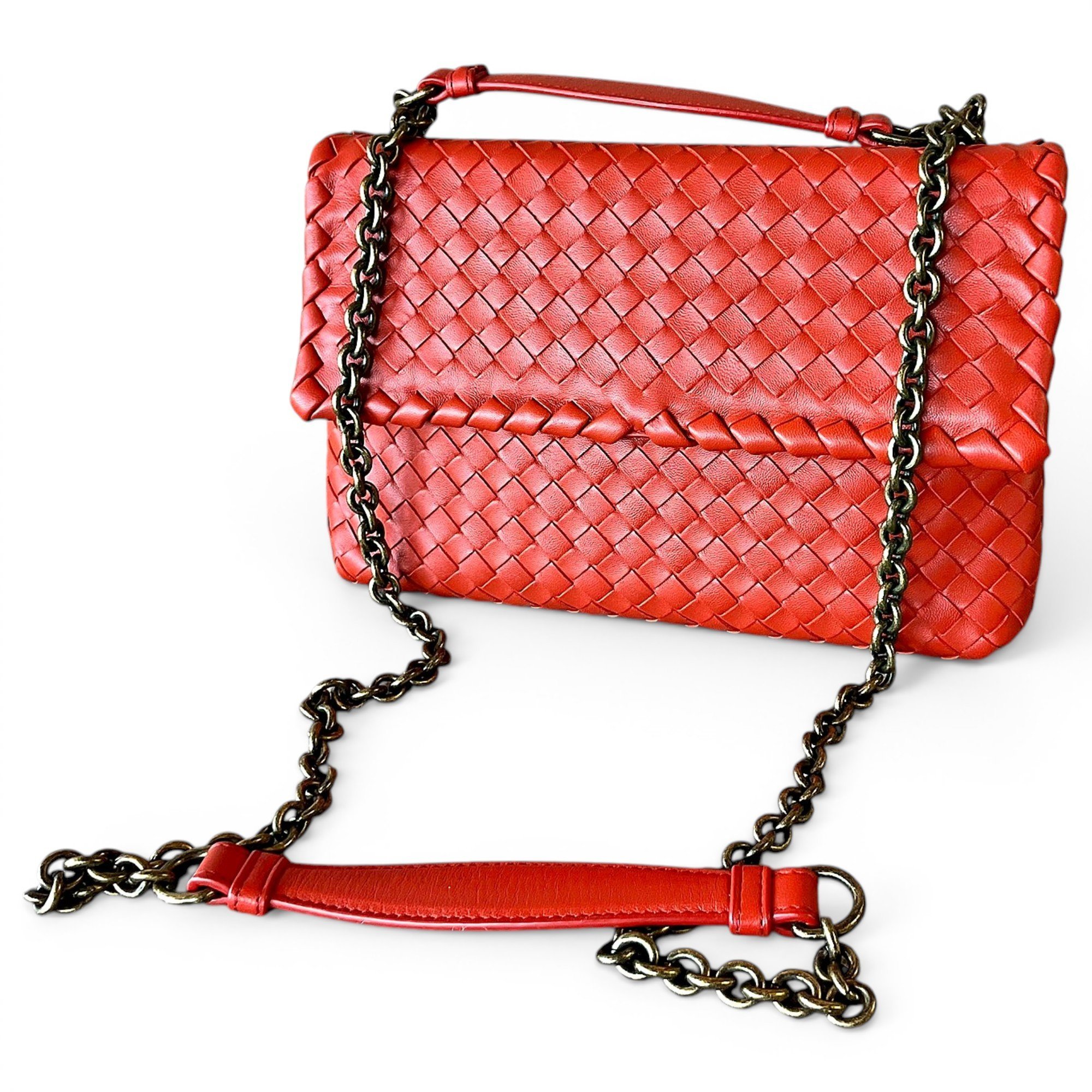 Olimpia leather crossbody bag