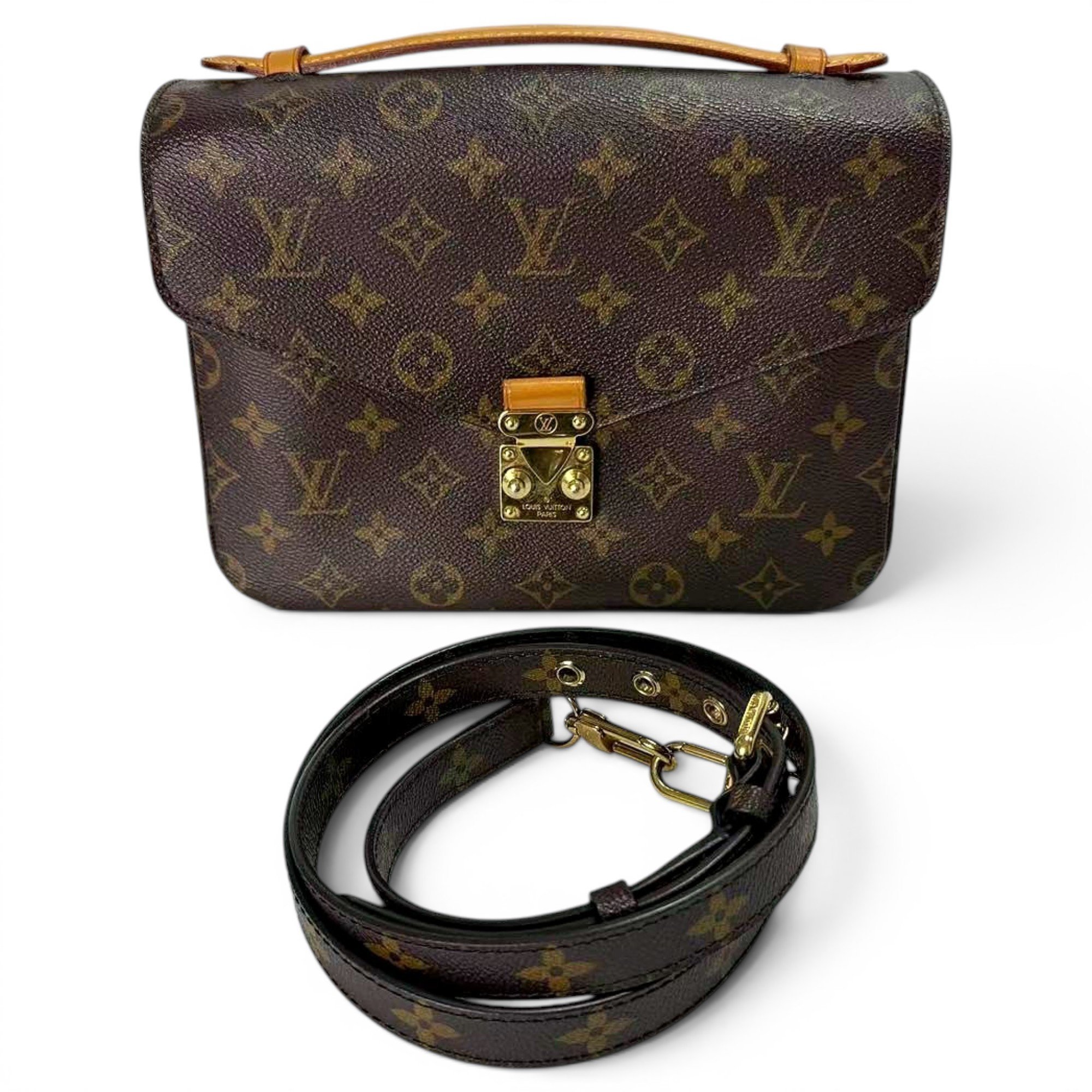 Metis leather crossbody bag