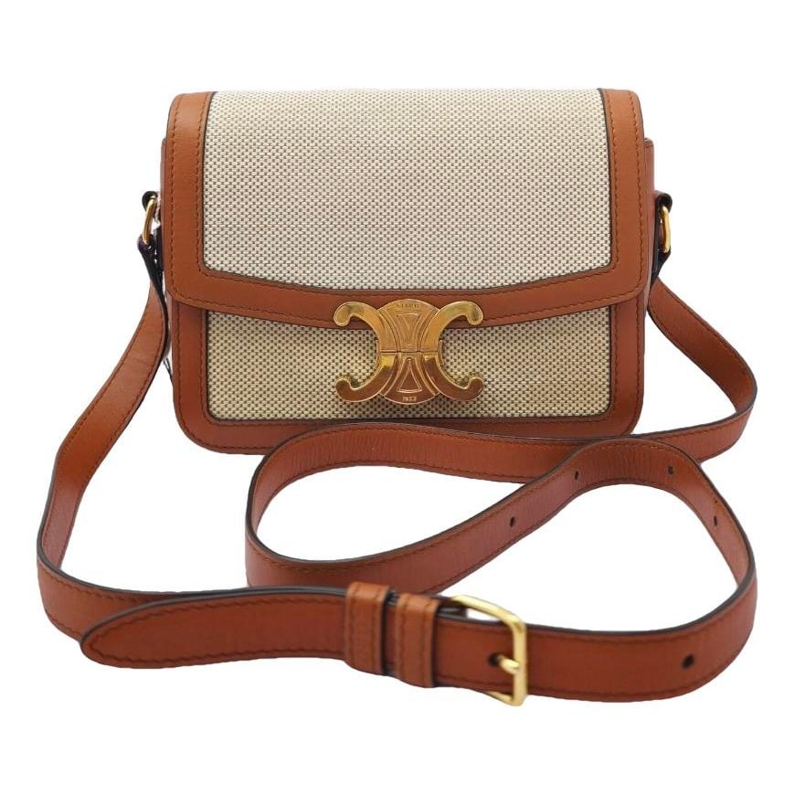 Triomphe cloth handbag