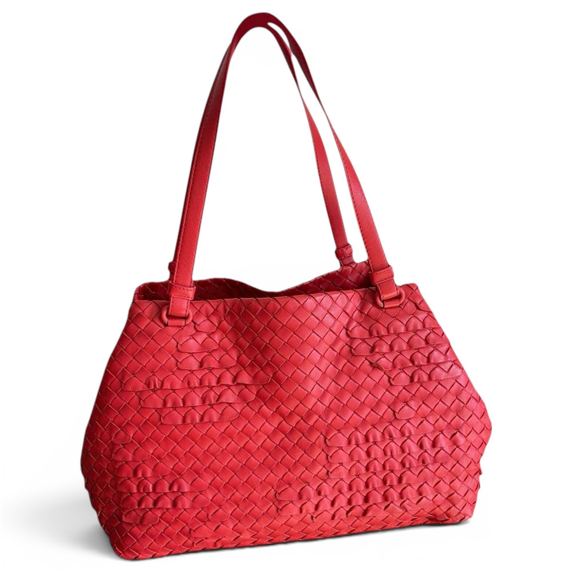 Fourre-Tout leather handbag