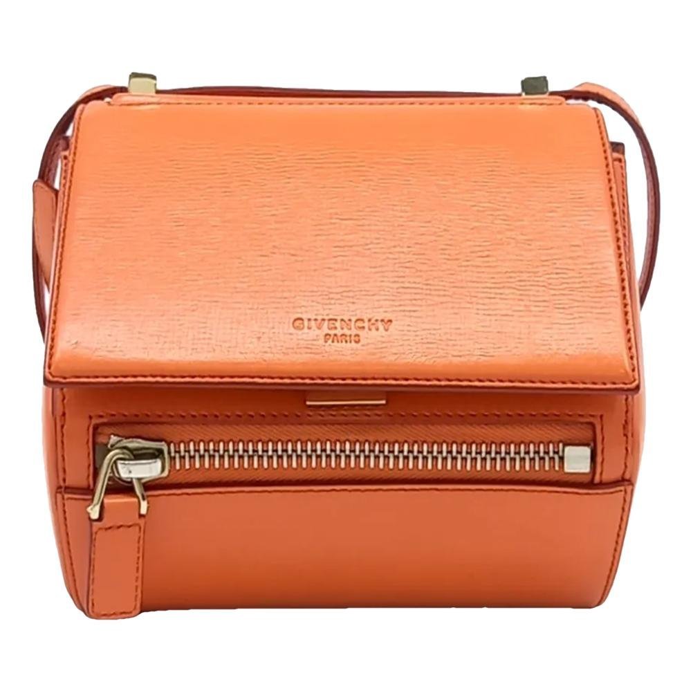 Pandora Box leather handbag